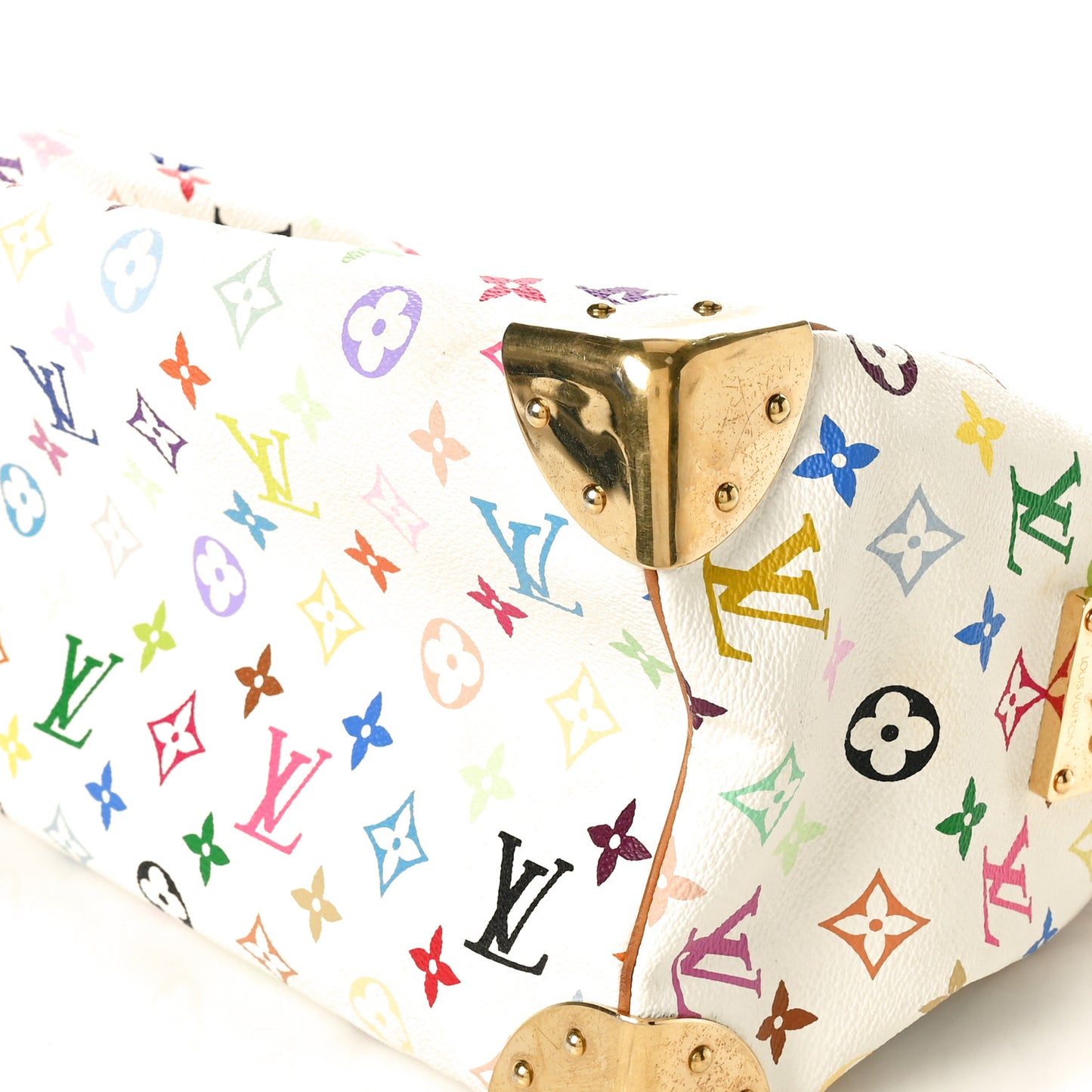 Monogram Multicolor Speedy 30 White