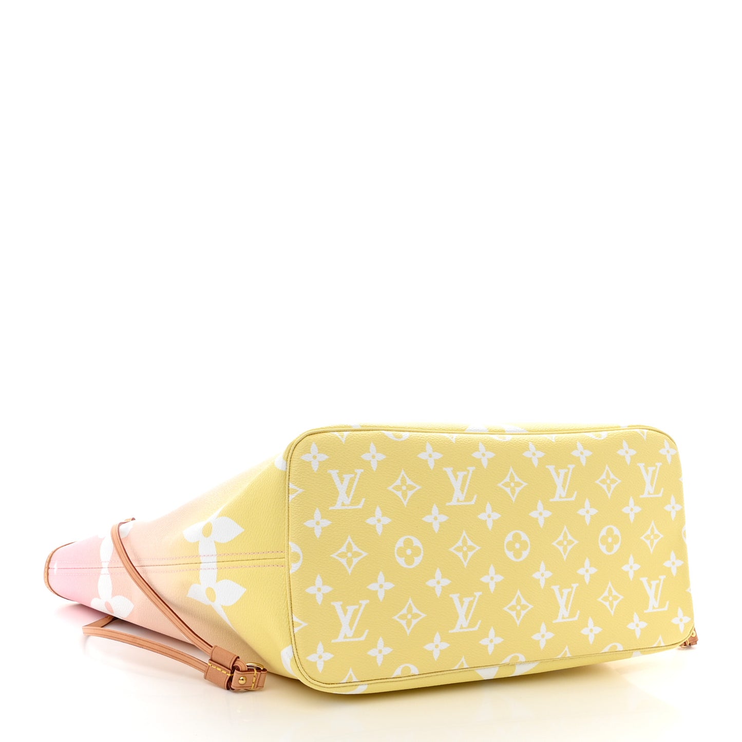 Monogram Giant By The Pool Neverfull MM Light Pink