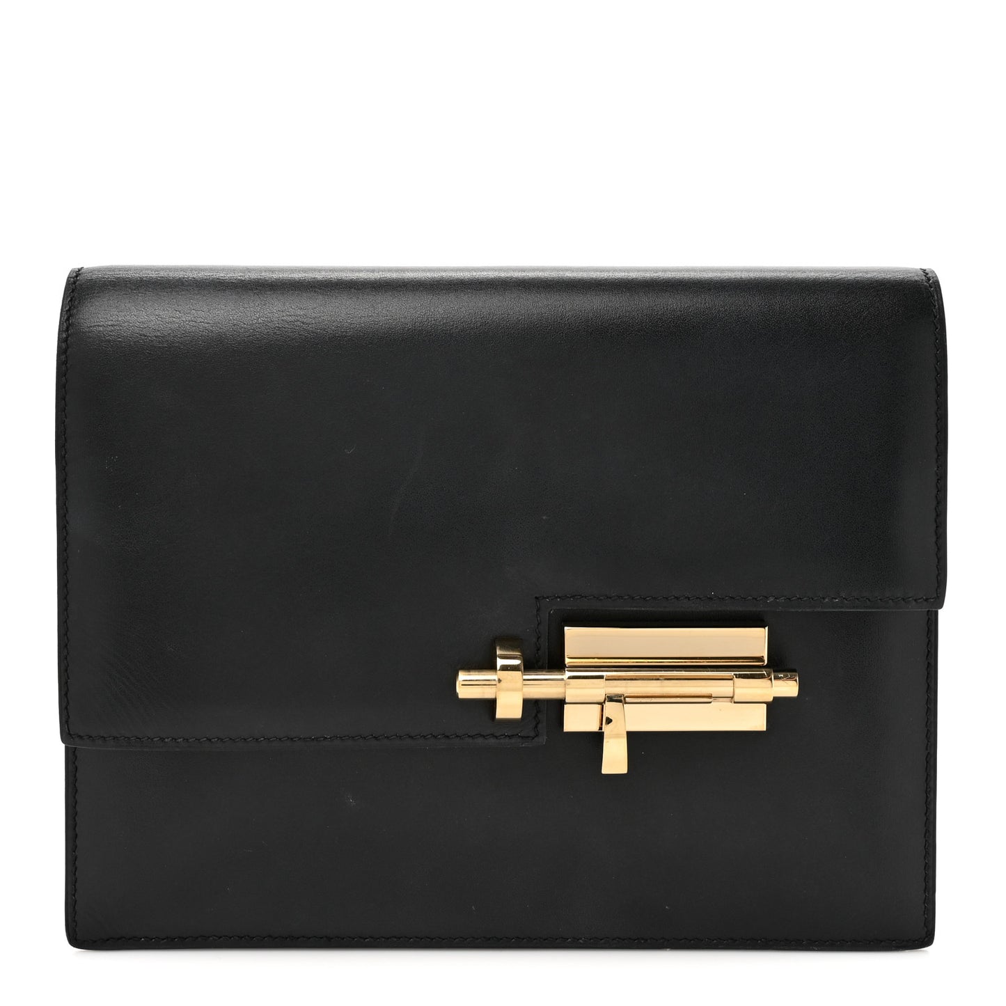 Box Verrou Clutch Black