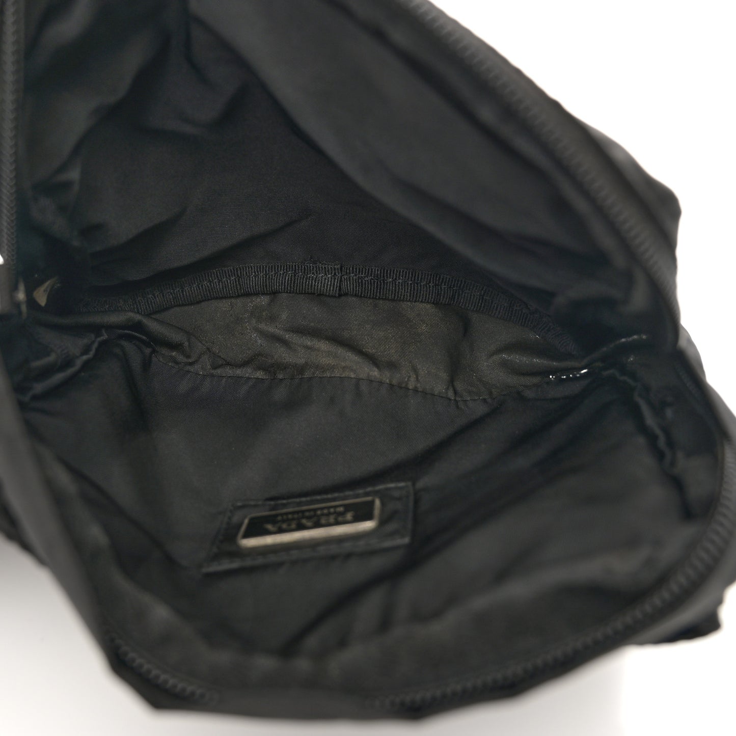 Tessuto Nylon Belt Bag Black