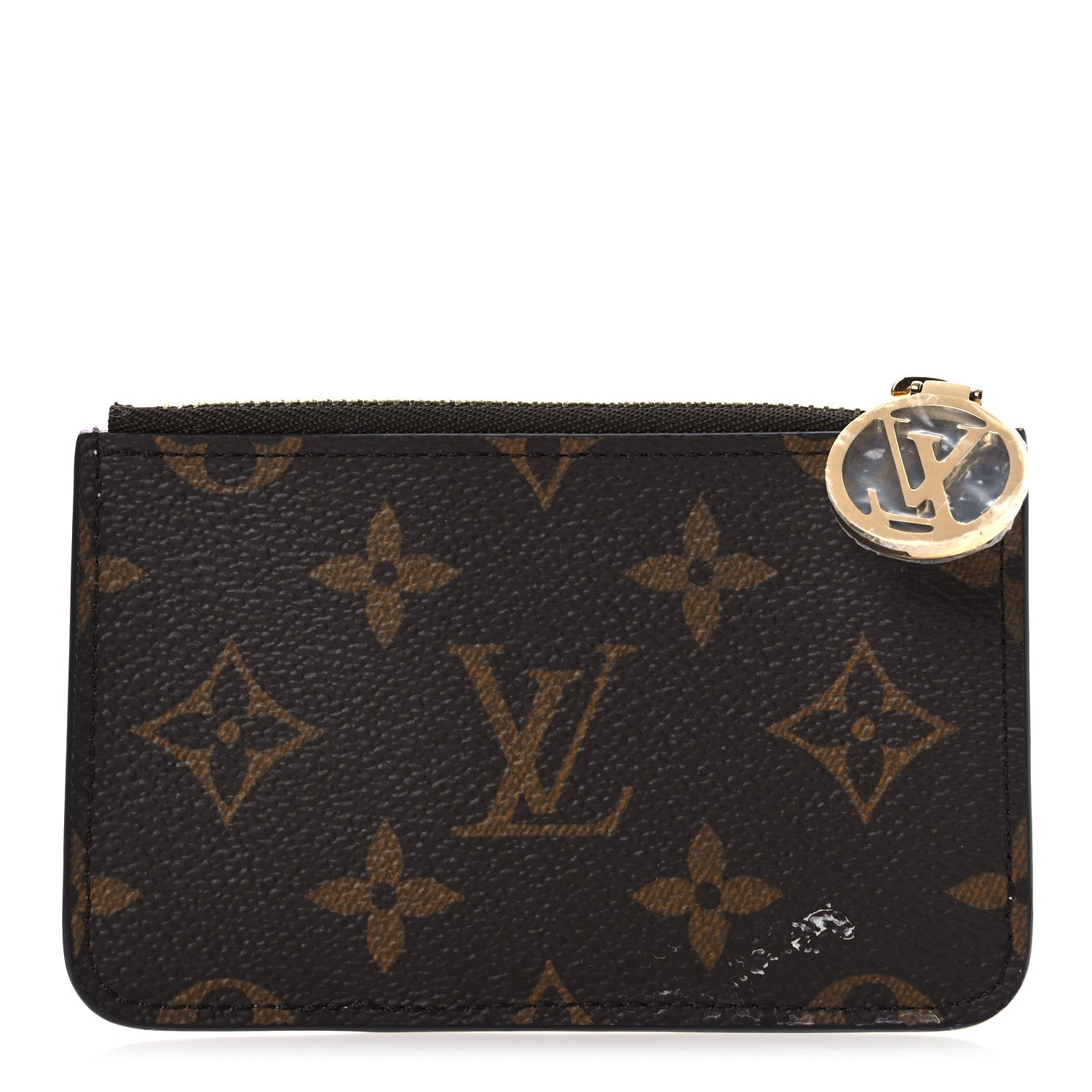 Louis Vuitton Monogram Zipped Romy Card Holder Bubble Tea 1675635