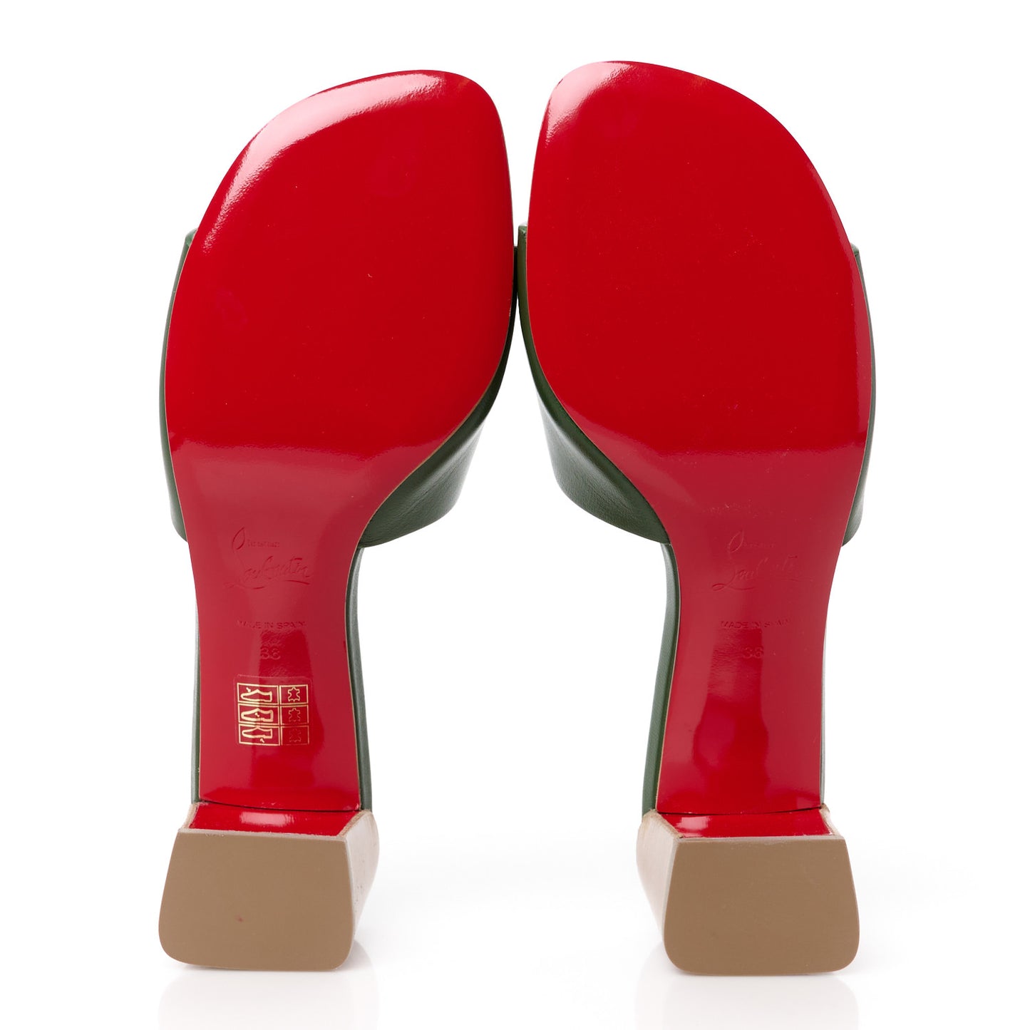 Nappa Logo Embossed So CL 55 Mule 38 Verlaine