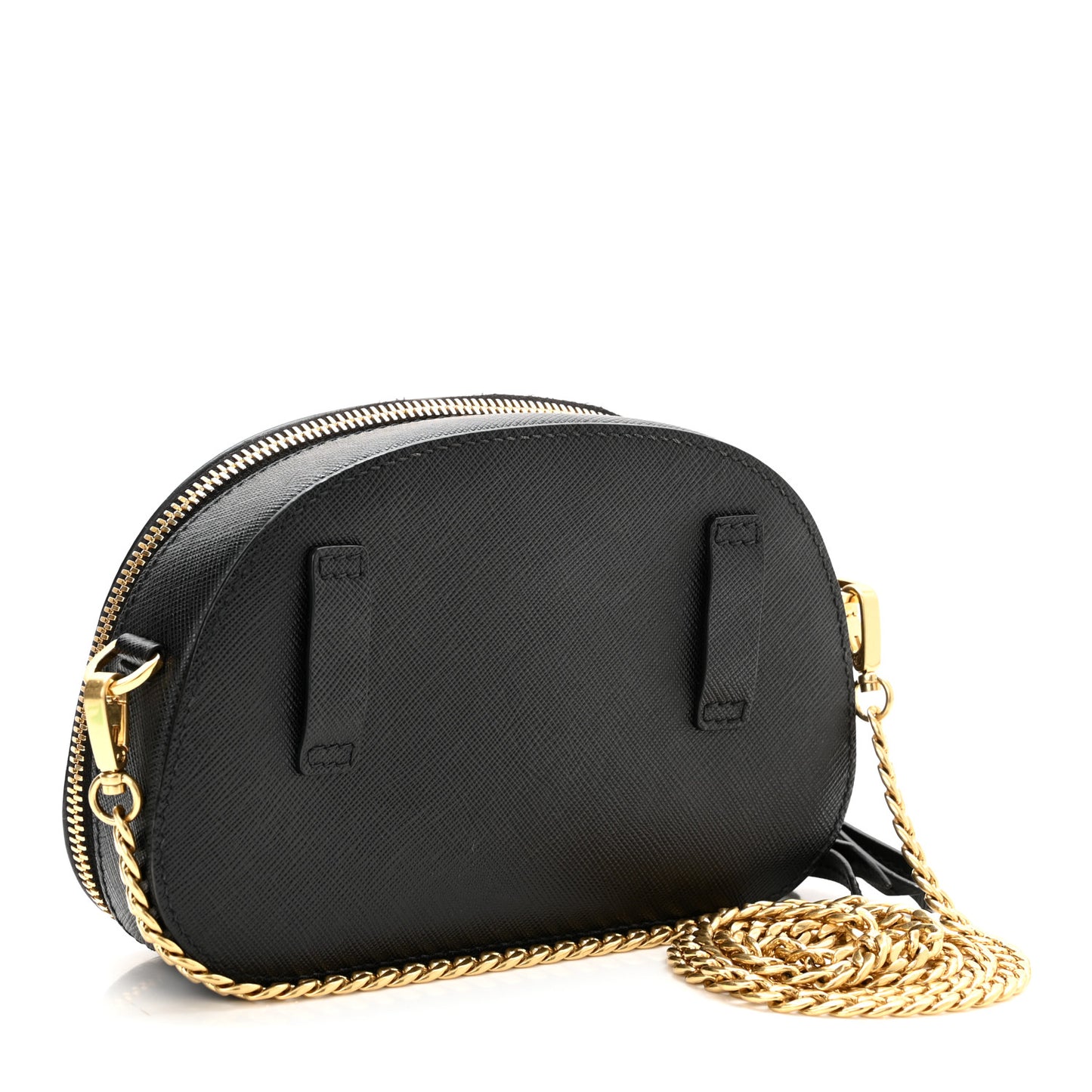Saffiano Lux Odette Belt Bag Black