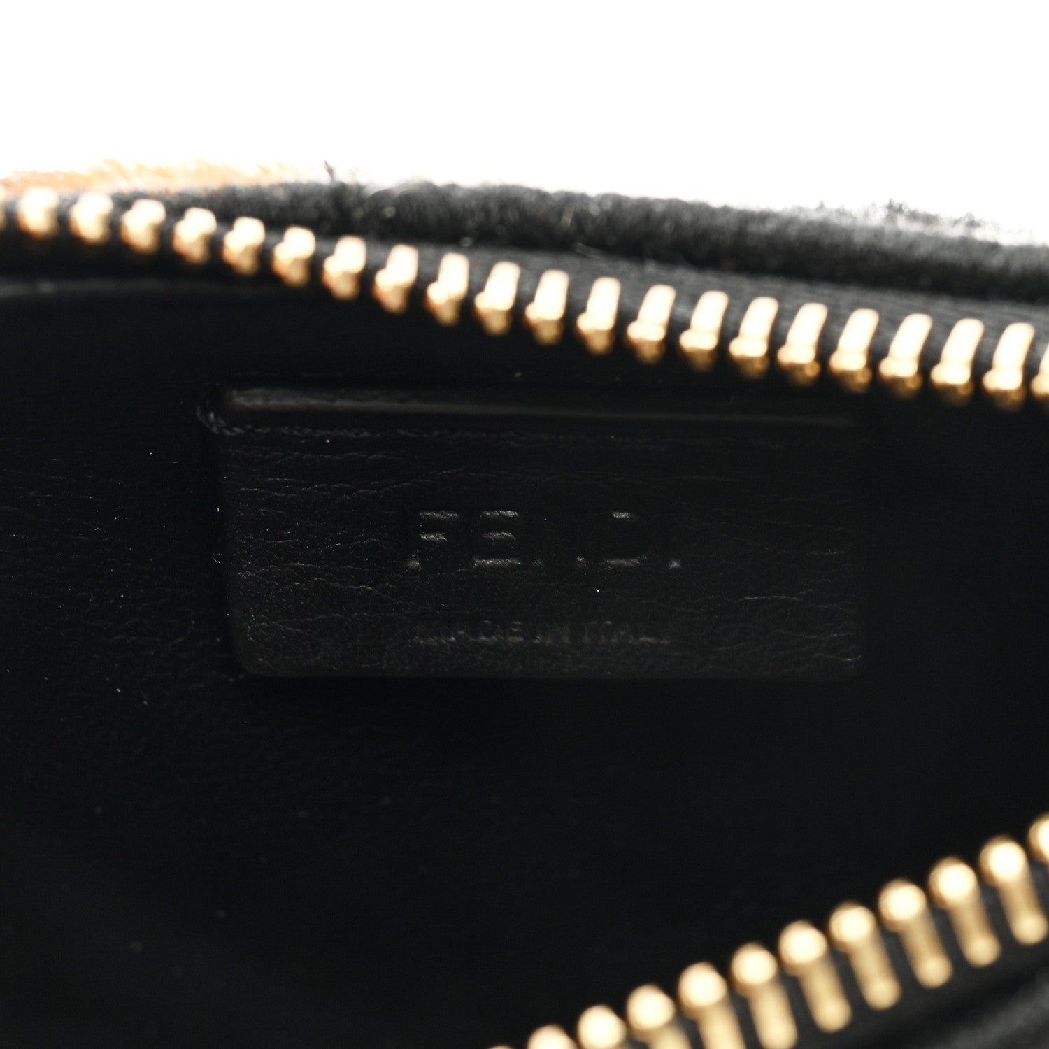 Fendi Sheepskin Vitello Grace Pony Hair Ocelot Nano Fendigraphy Hobo Charm Multicolor Black 6 of 9