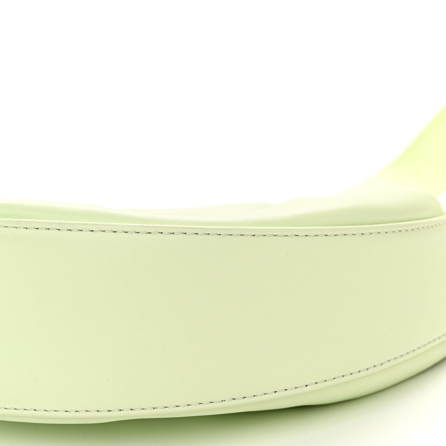 Calfskin Bubblegram Over The Moon Light Green