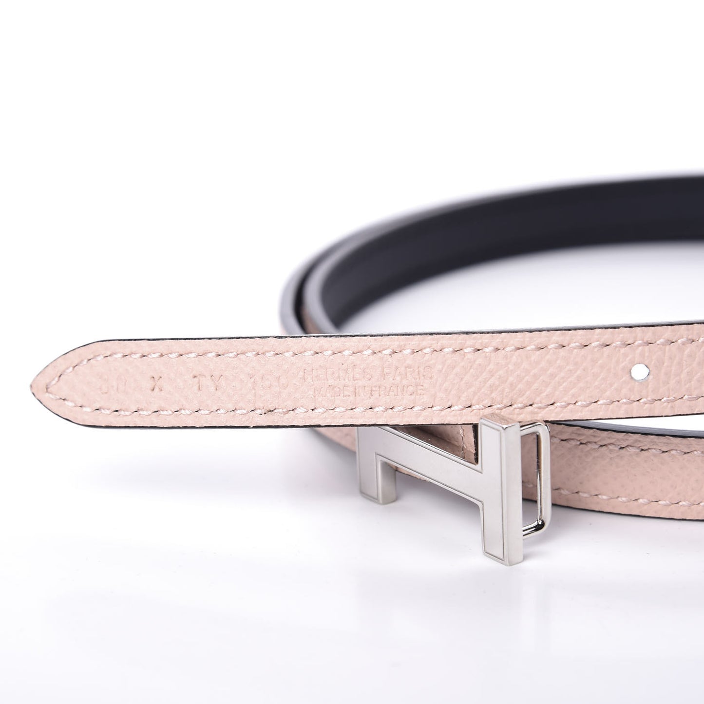 Swift Epsom 13mm Focus Belt 80 Rose Eglantine Bleu Indigo