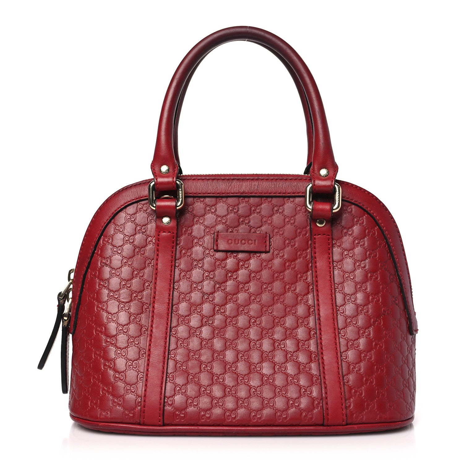 Gucci Soft Microguccissima Mini Dome Bag Rosso 1 of 15