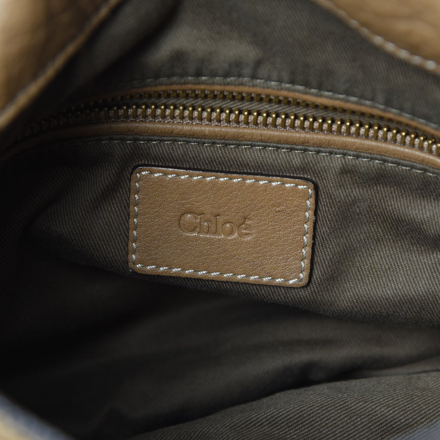 Calfskin Medium Marcie Round Zip Crossbody Bag Nut