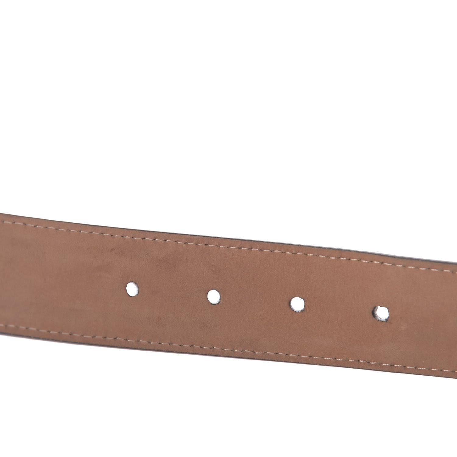Louis Vuitton Damier Ebene Riveted Belt 85 34 6 of 7