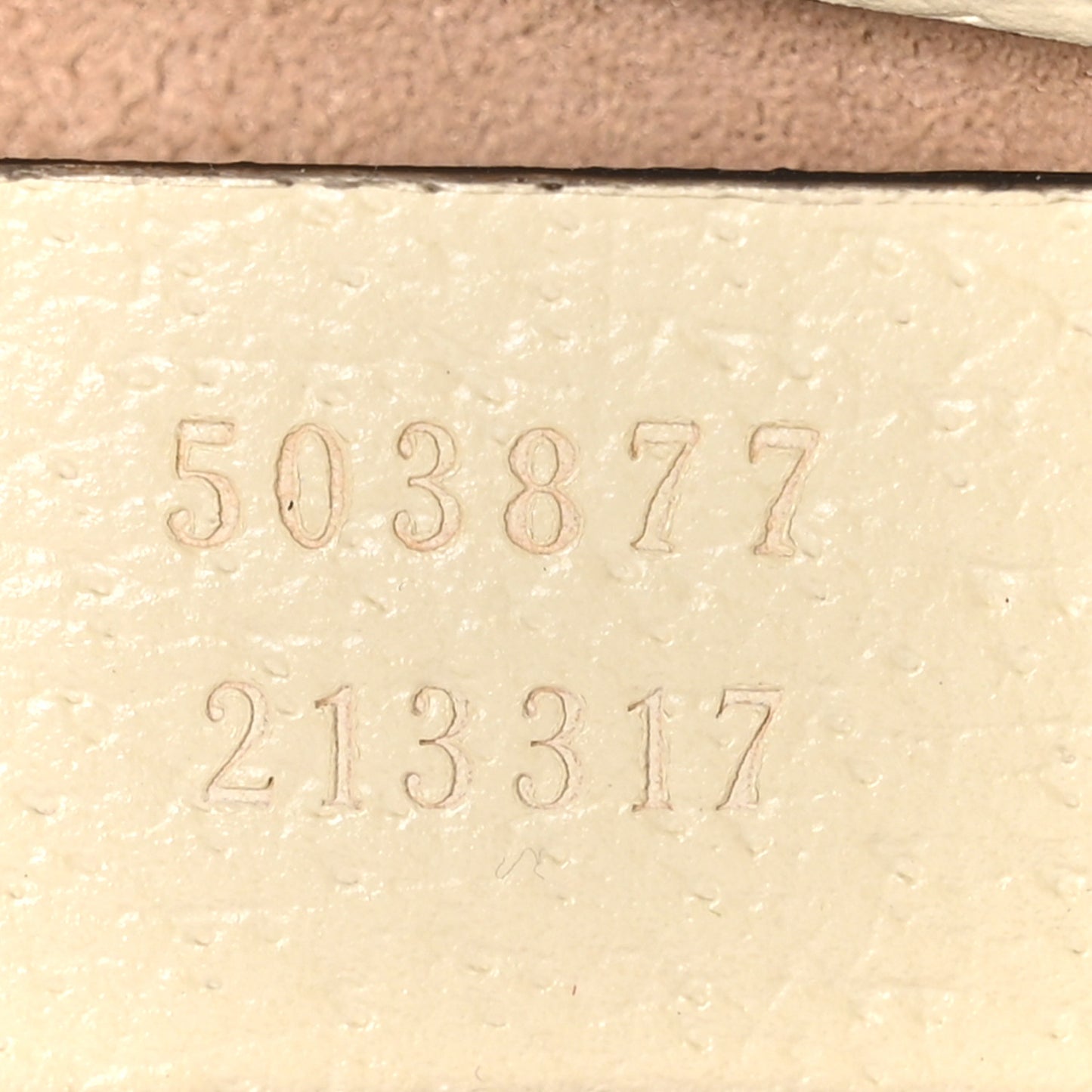 GG Supreme Monogram Textured Calfskin Web Small Ophidia Chain Shoulder Bag Beige Ebony Mystic White