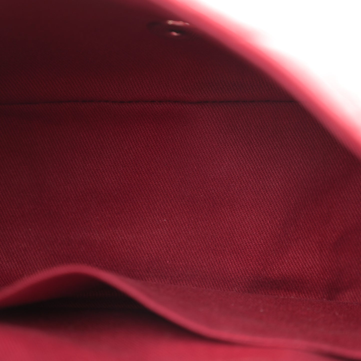 Lambskin Quilted Messenger Bag Red