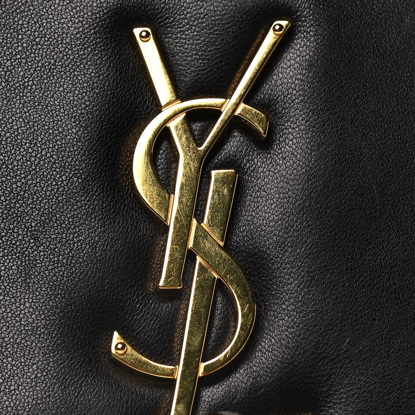 Lambskin Monogram Tassel Kate 99 Black