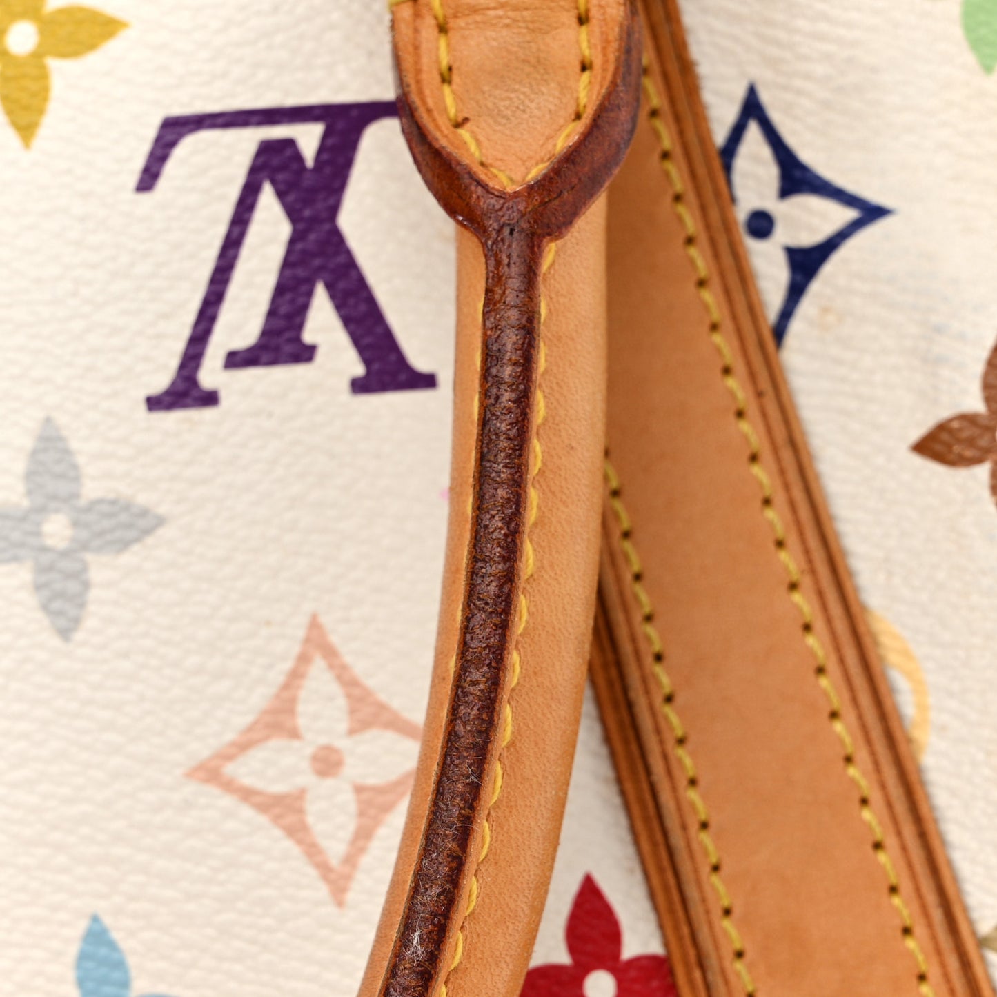 Monogram Multicolor Priscilla White