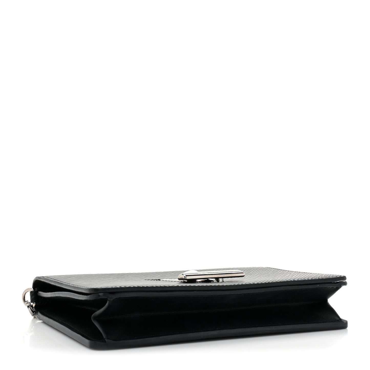 Epi Twist Belt Chain Wallet Black
