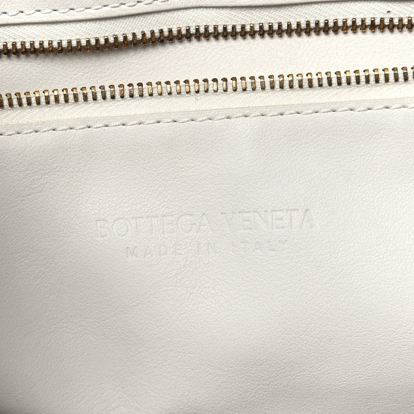 Nappa Intrecciato Tote Bag White