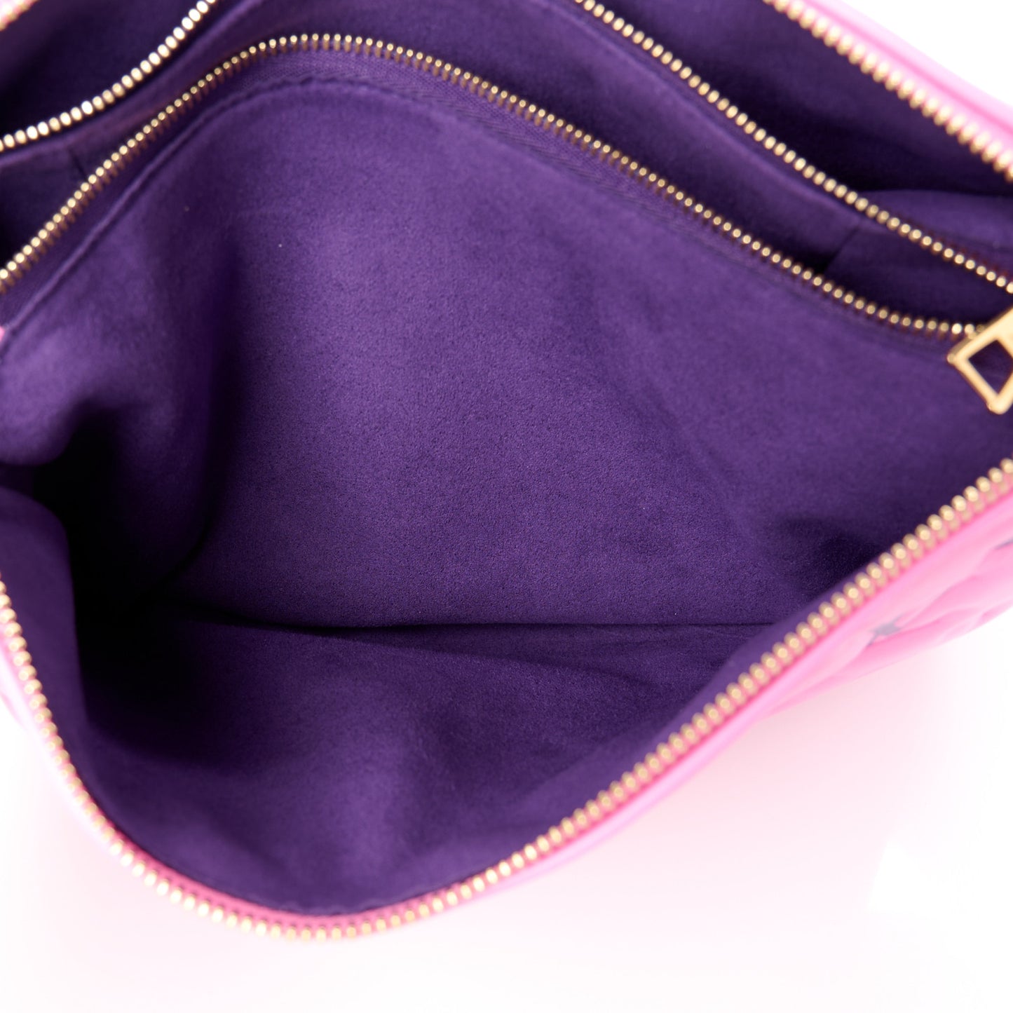 Lambskin Embossed Monogram Vuittamins Coussin PM Rose Violet
