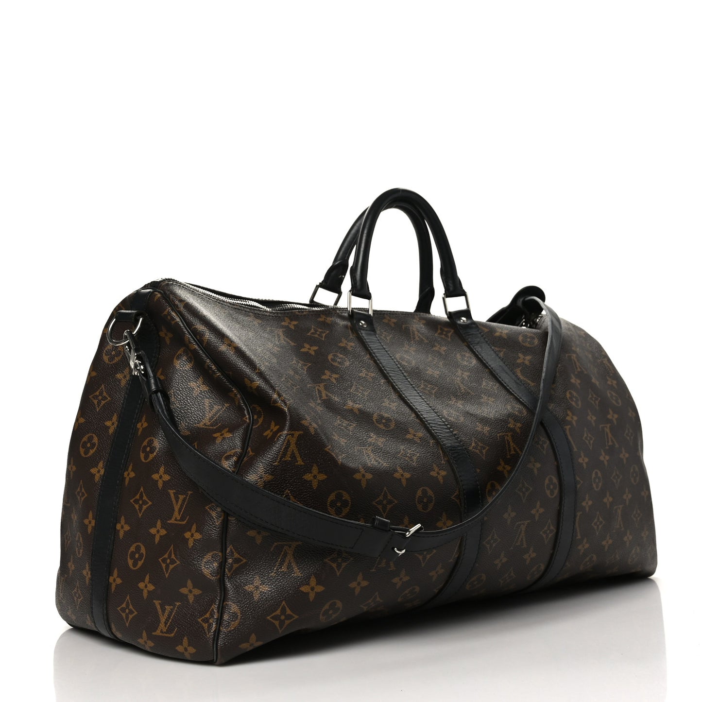 Monogram Macassar Keepall Bandouliere 55