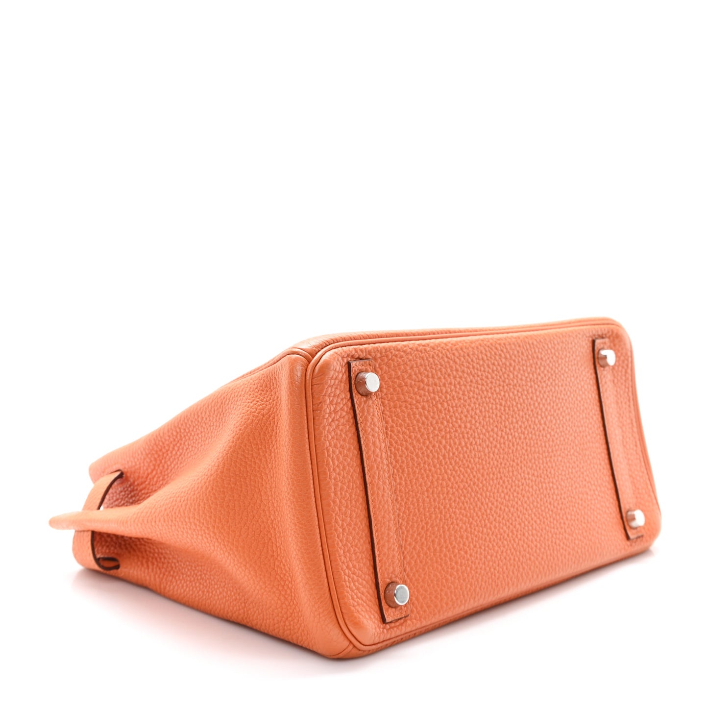 Taurillon Clemence Birkin 30 Orange