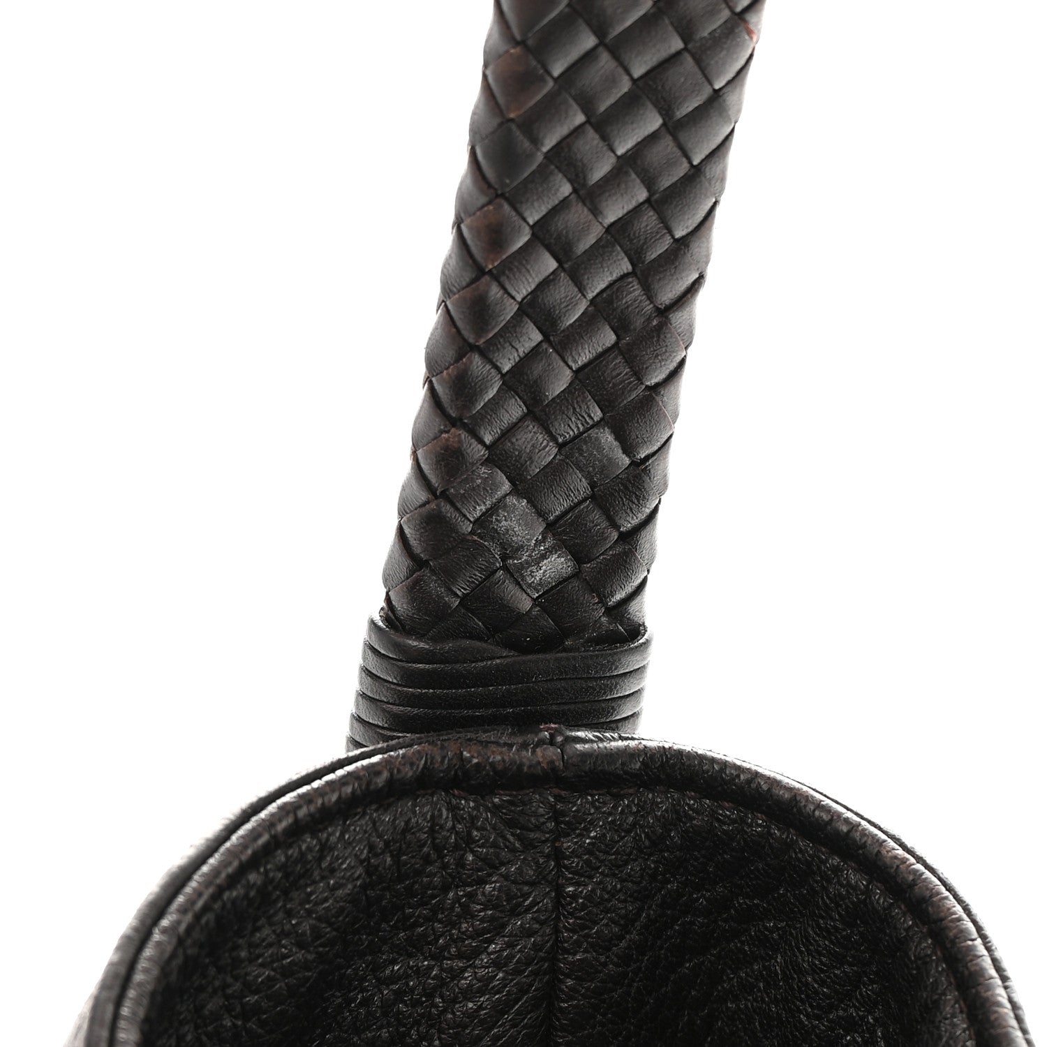 Gucci Deerskin Large Hip Bamboo Hobo Dark Cocoa 22 of 28