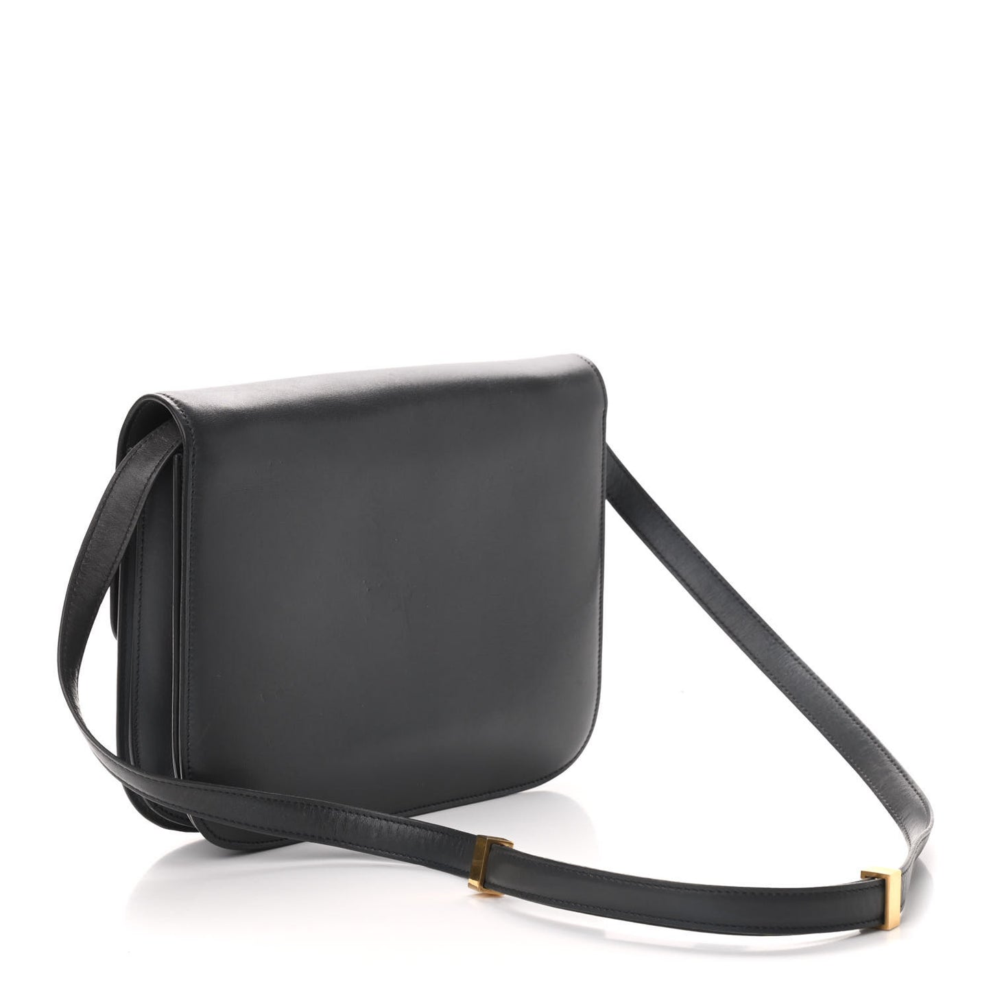 Box Calfskin Medium Classic Box Flap Bag Anthracite