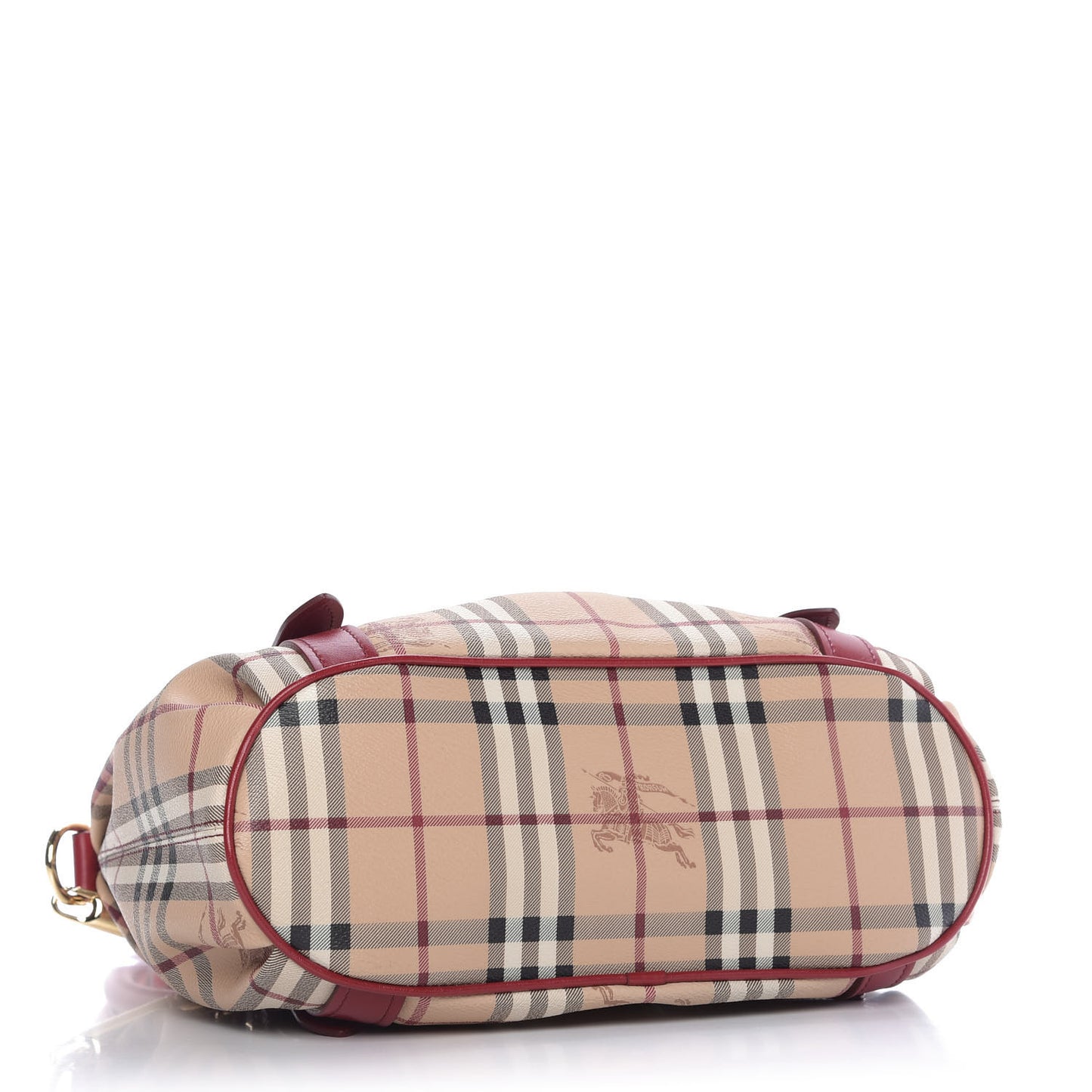 Haymarket Check Small Northfield Tote Military Red