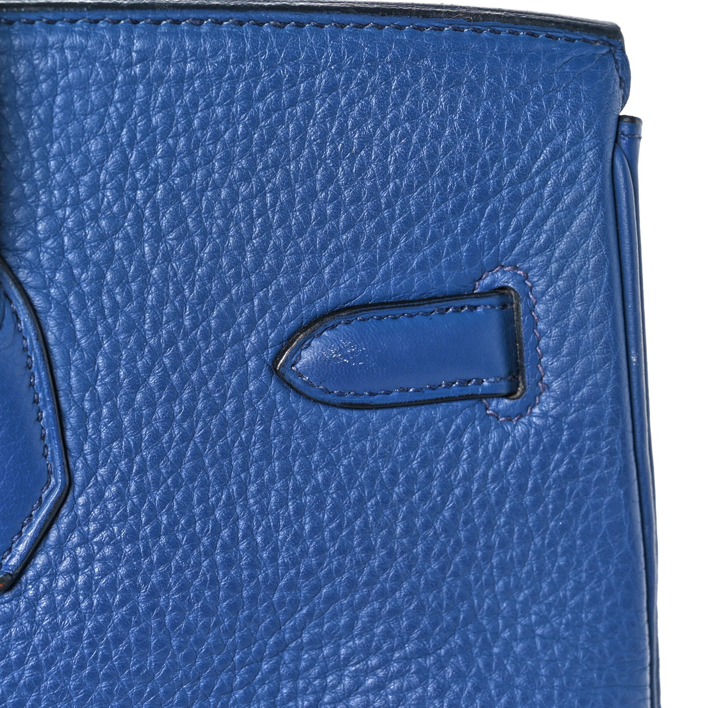Taurillon Clemence Birkin 35 Bleu Brighton
