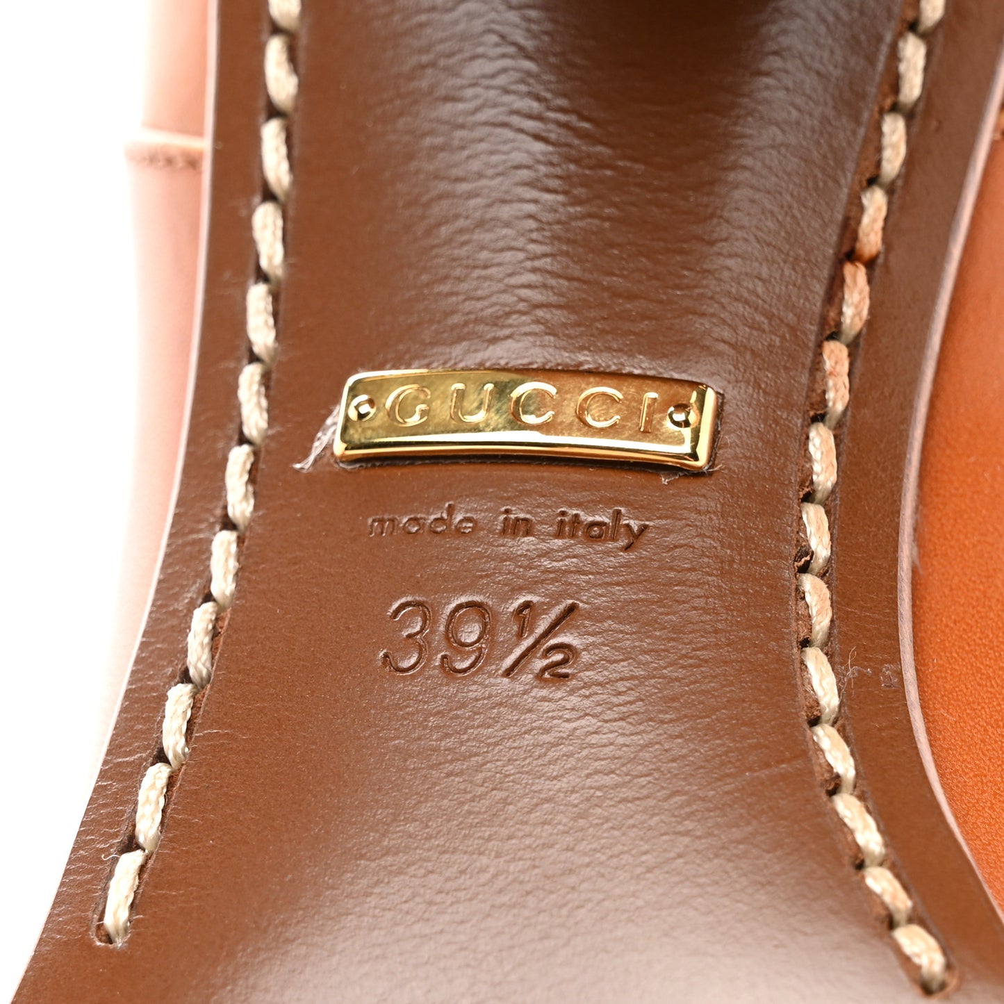 Calfskin Horsebit Elizabeth Ankle Boots 39.5 Cognac