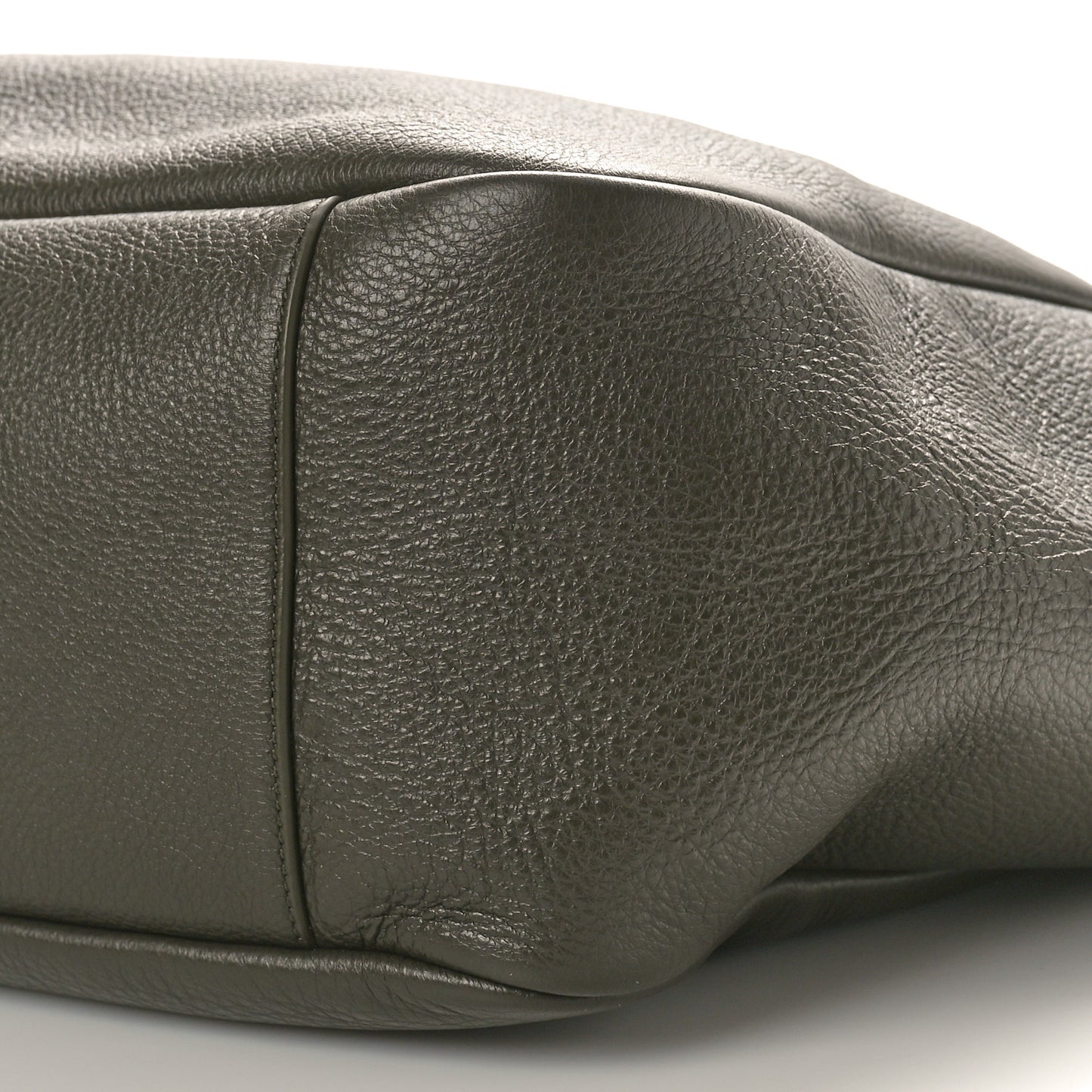 Grained Deerskin Bea Tote Musk