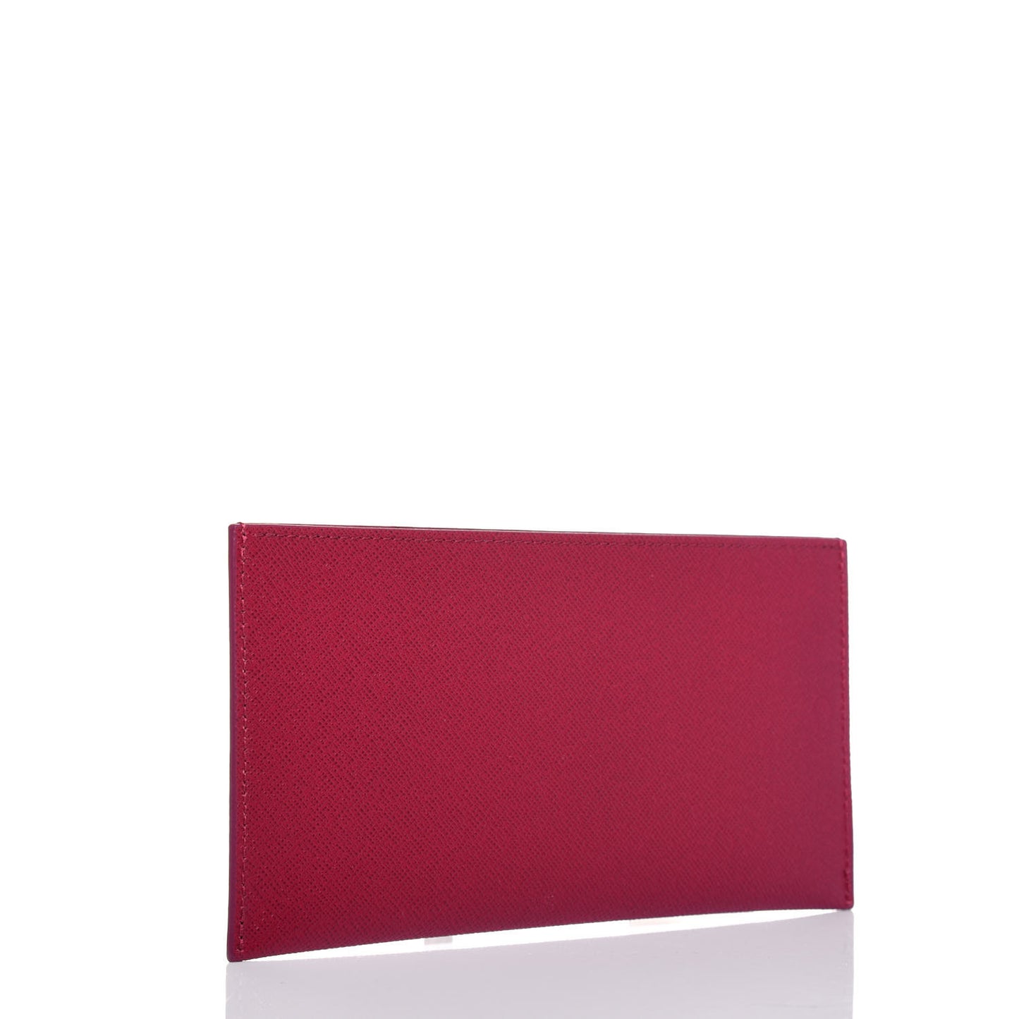 Calfskin Felicie Card Holder Insert Fuchsia
