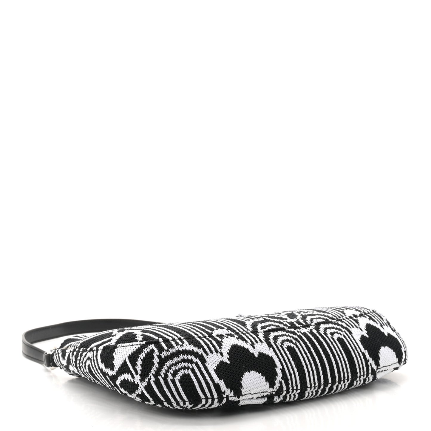 Maglia Jacquard Cleo Shoulder Bag Black White