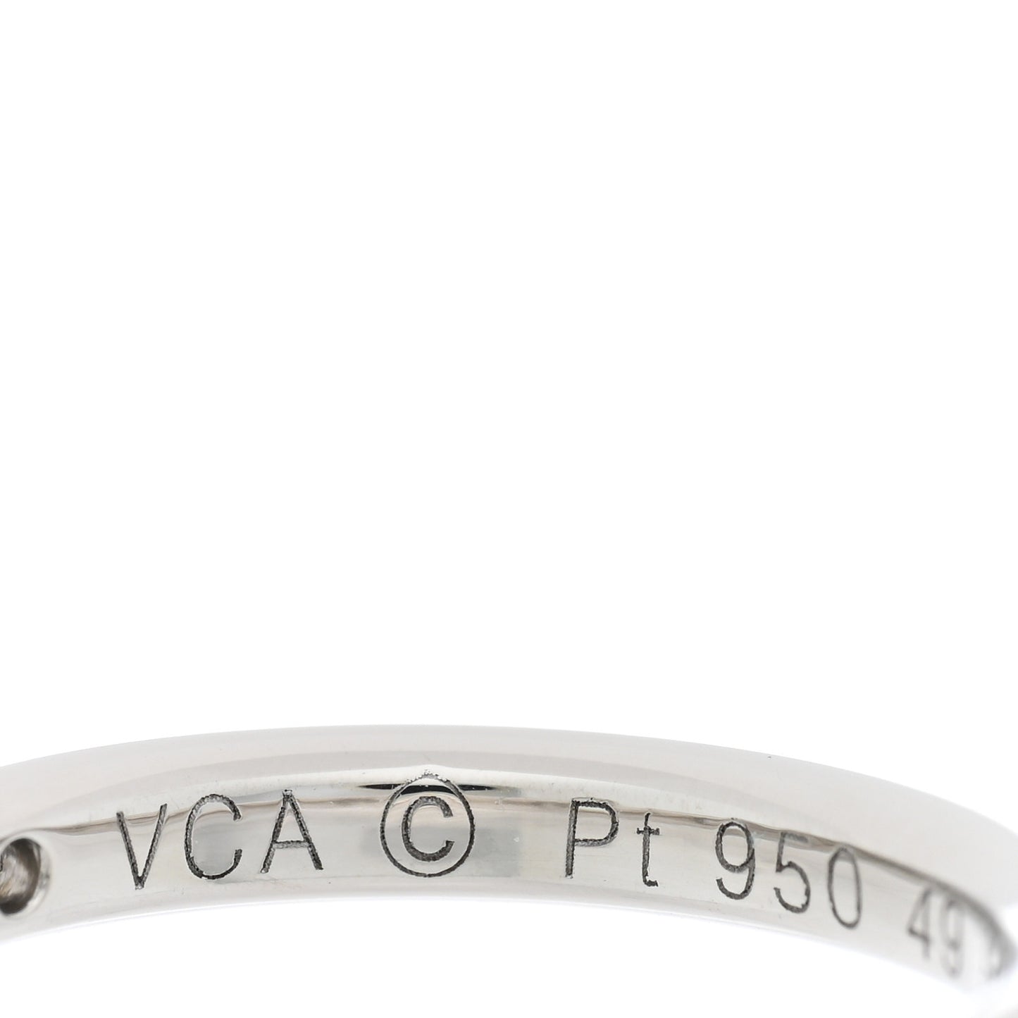 Platinum Diamond Tendrement Etoiles Wedding Band Ring 49 5