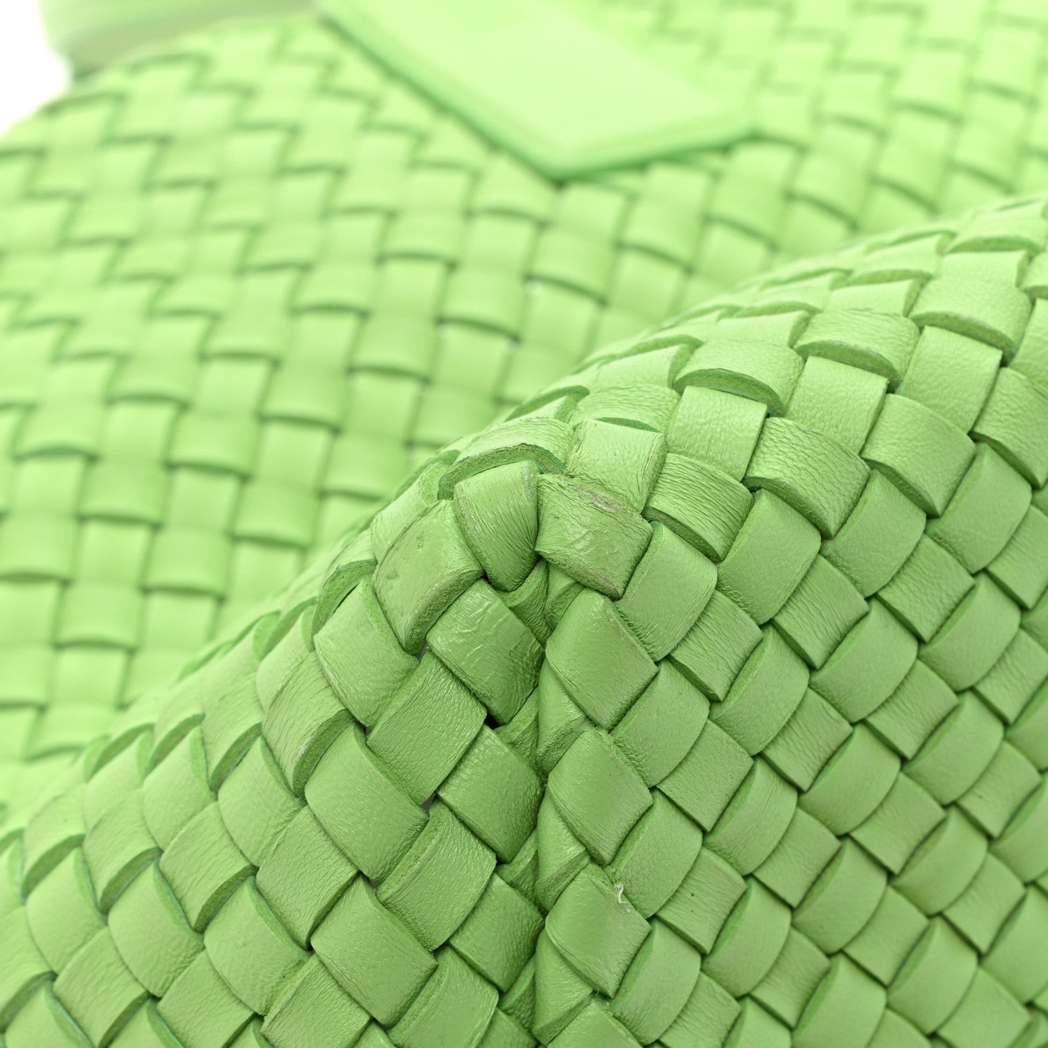 Bottega Veneta Nappa Intrecciato Tote Bag Green 13 of 15