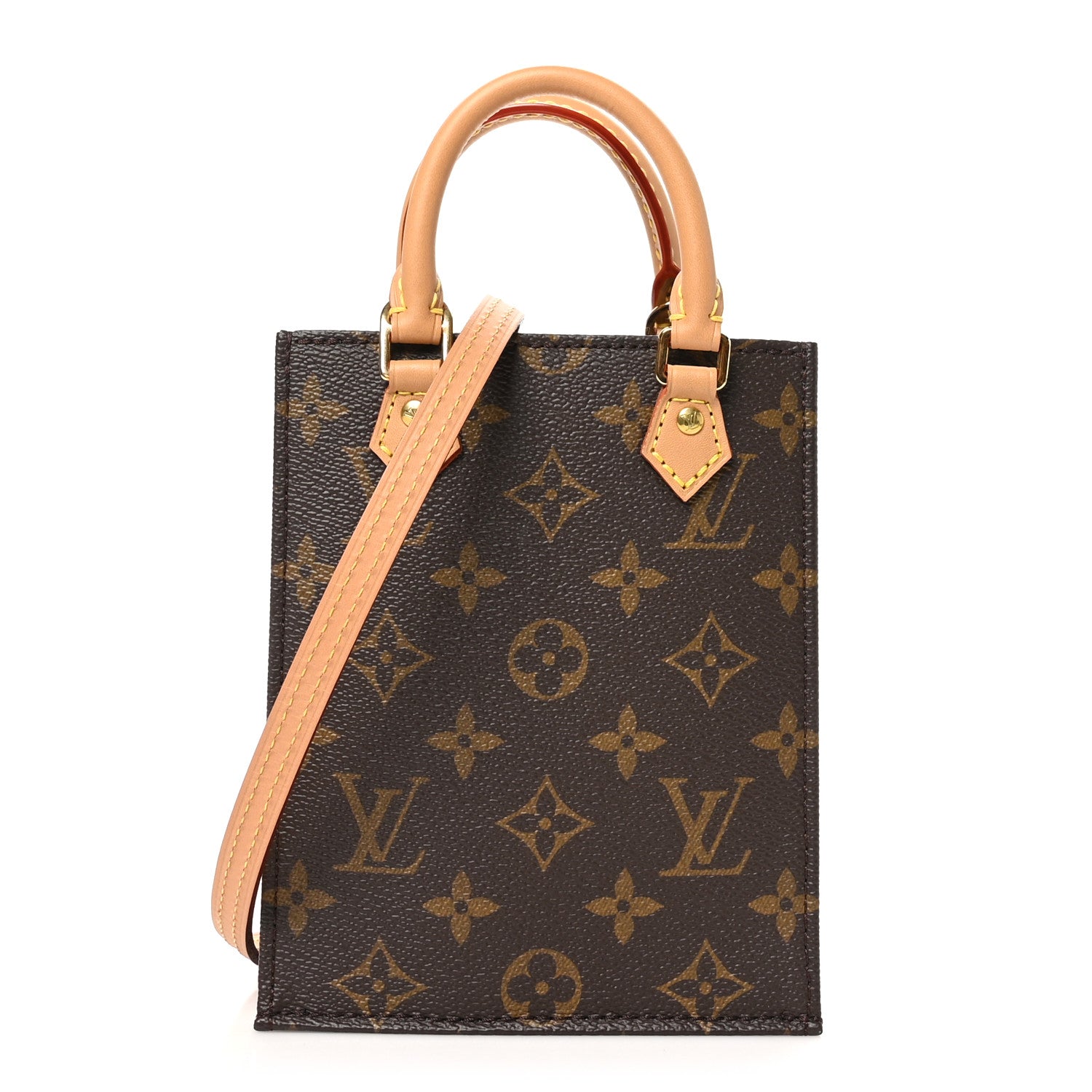 Louis Vuitton Monogram Petit Sac Plat 1 of 9