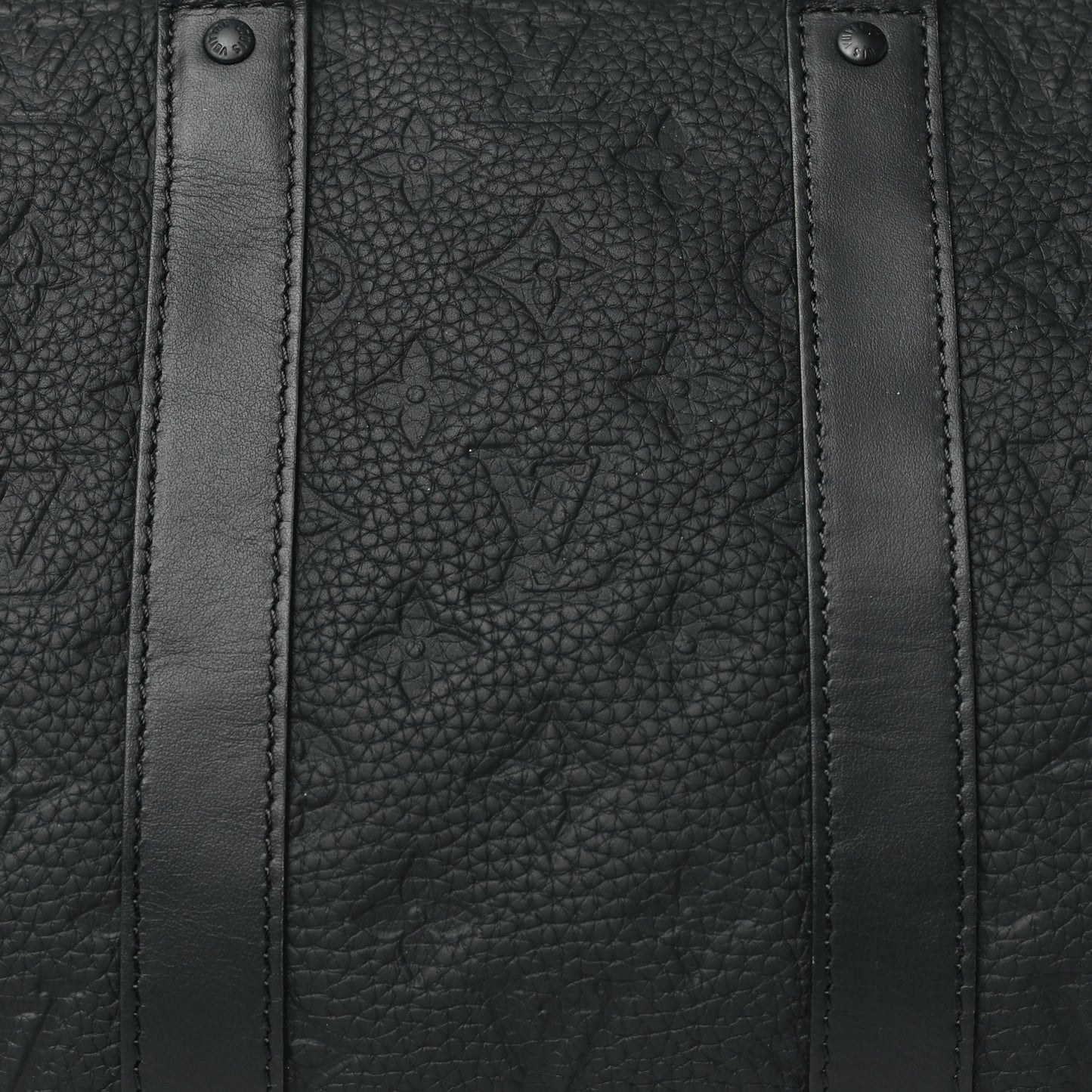 Monogram Taurillon Keepall Bandouliere 35 Black