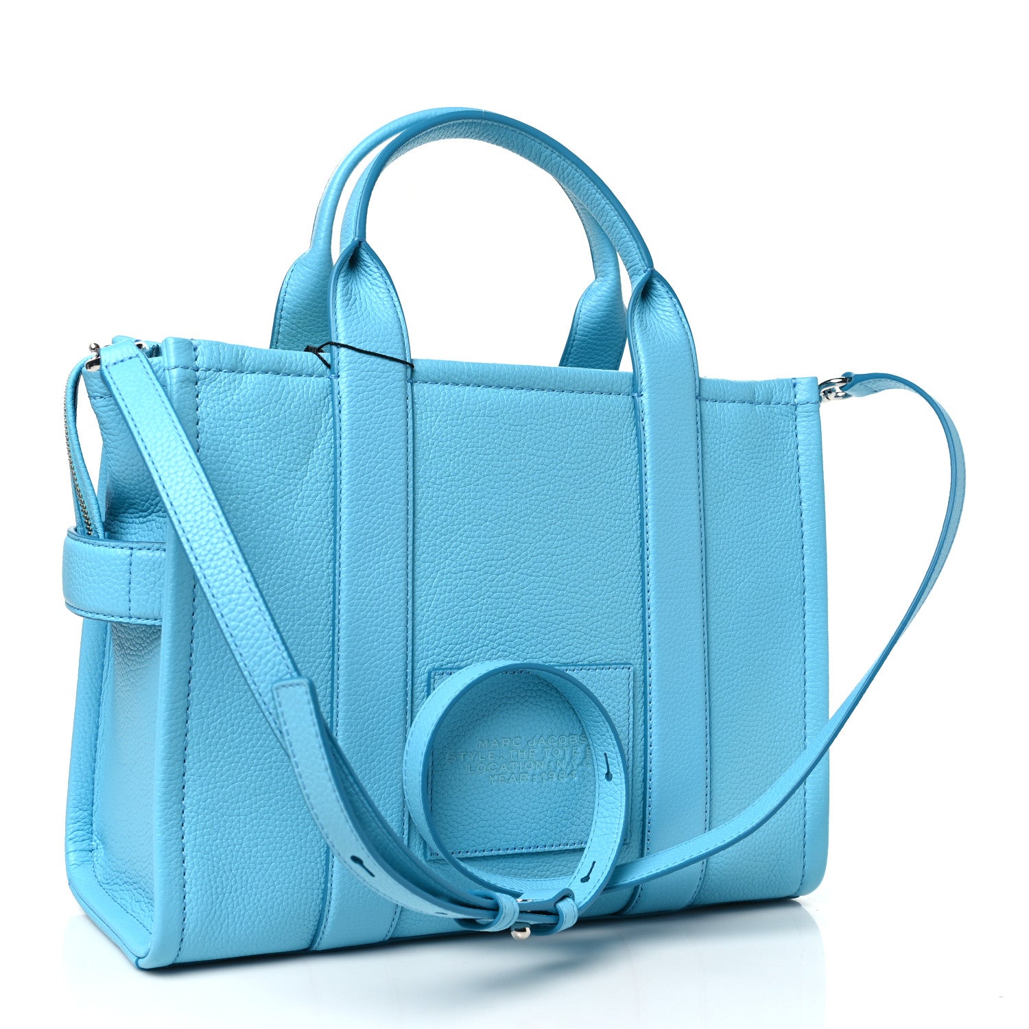 Marc Jacobs Grained Calfskin Medium The Tote Bag Pool 3 of 9