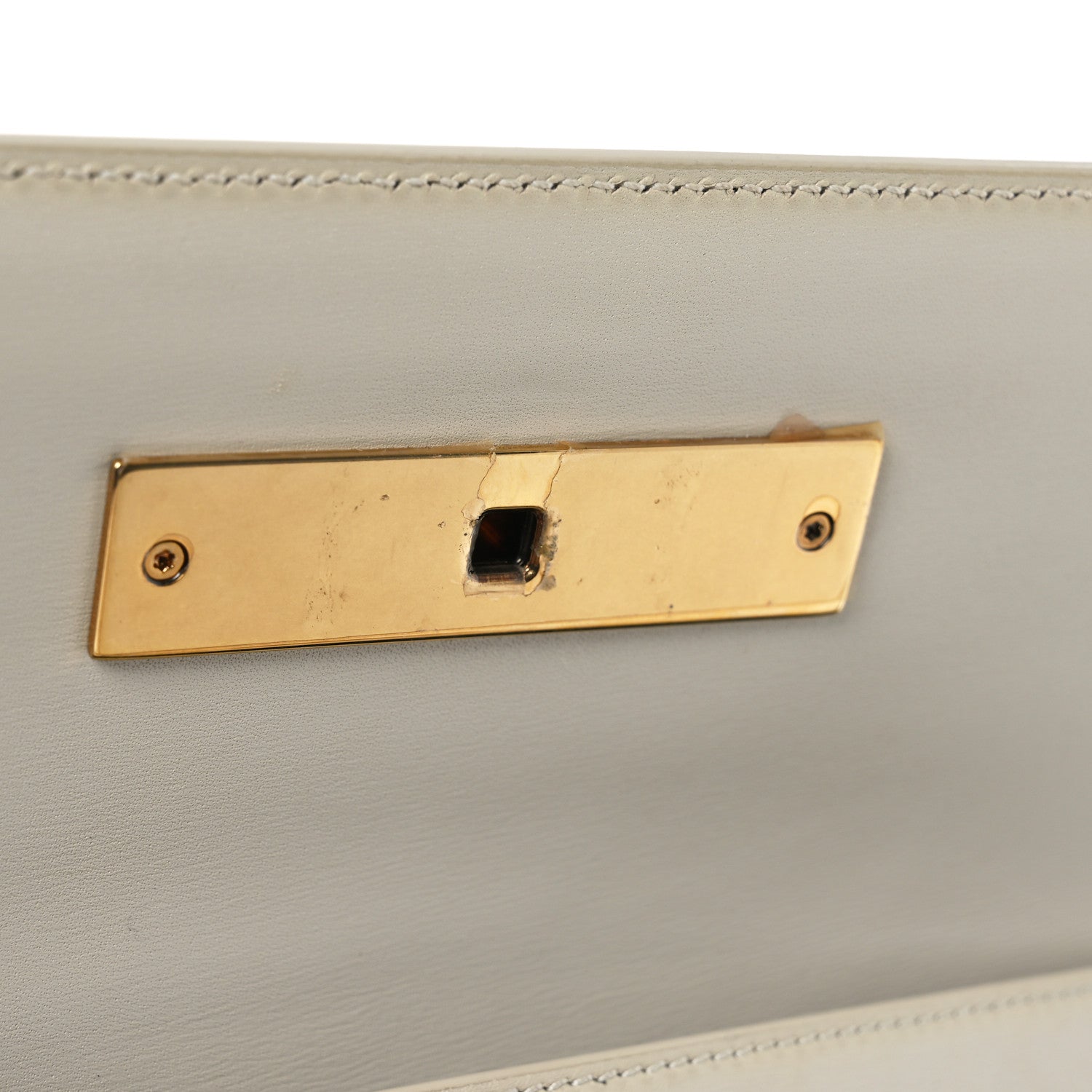 Saint Laurent Smooth Calfskin Manhattan Shoulder Bag Crema Soft 14 of 15