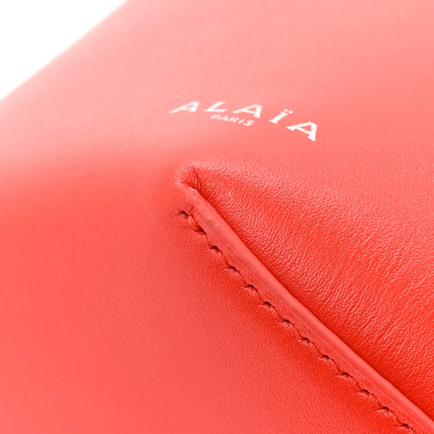 Calfskin Small Folded Bag Red