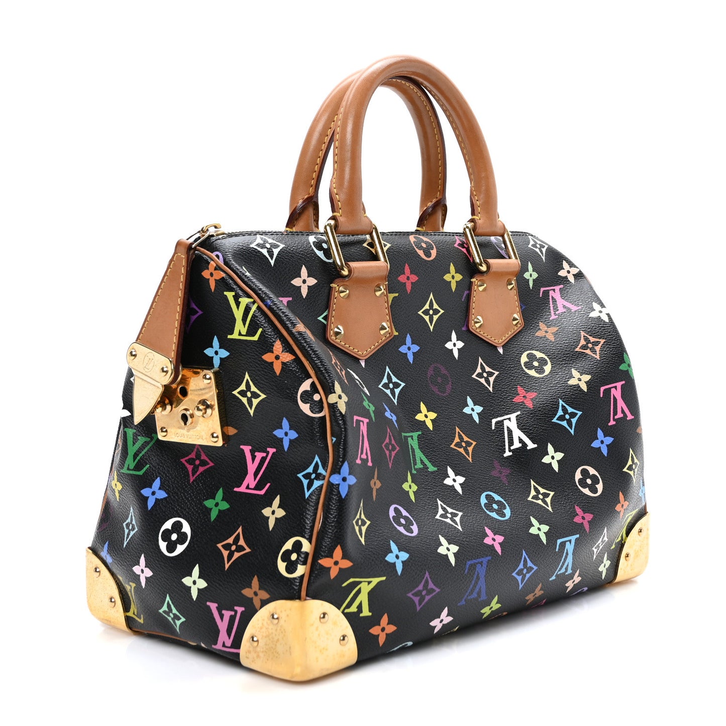Monogram Multicolor Speedy 30 Black