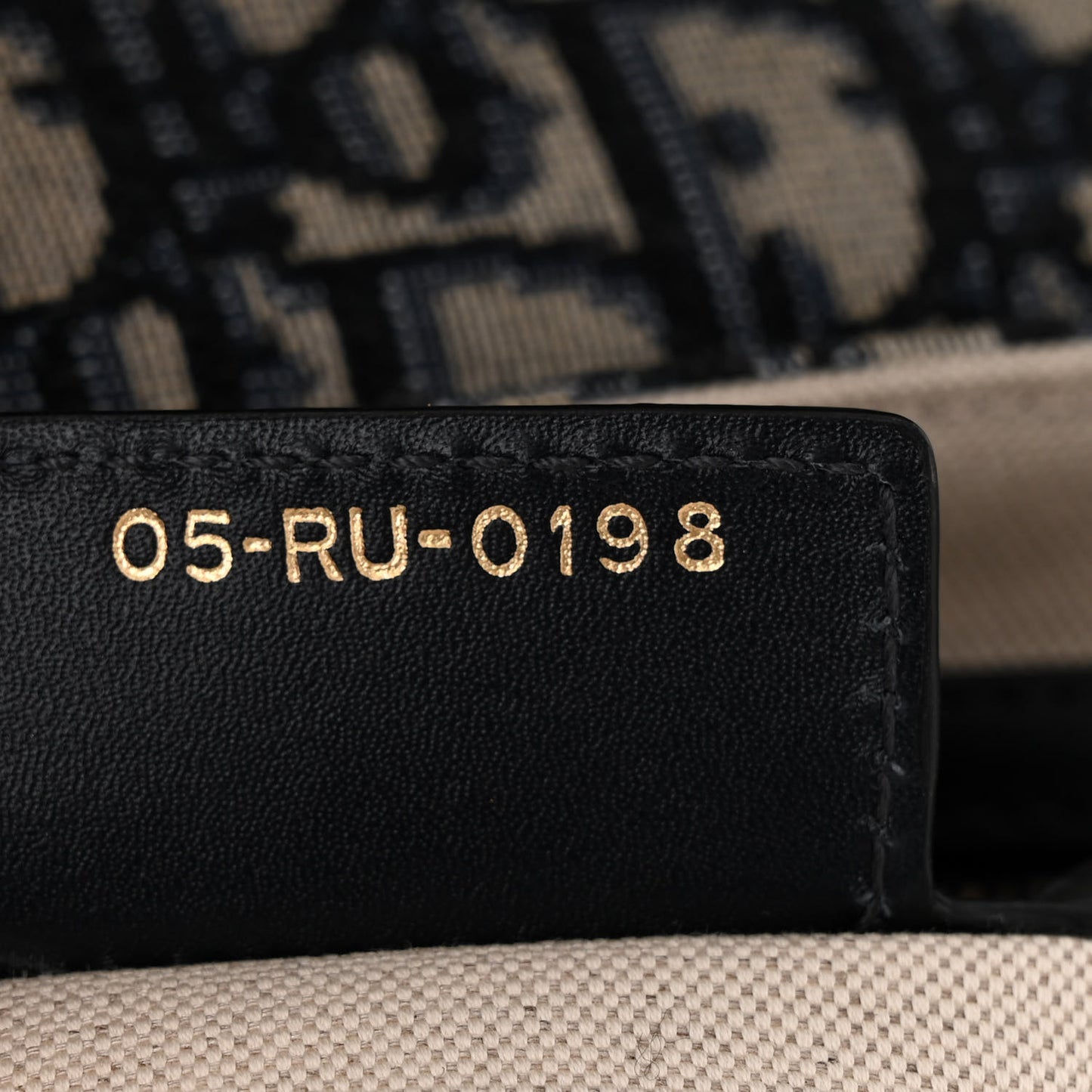 Oblique Saddle Bag Blue