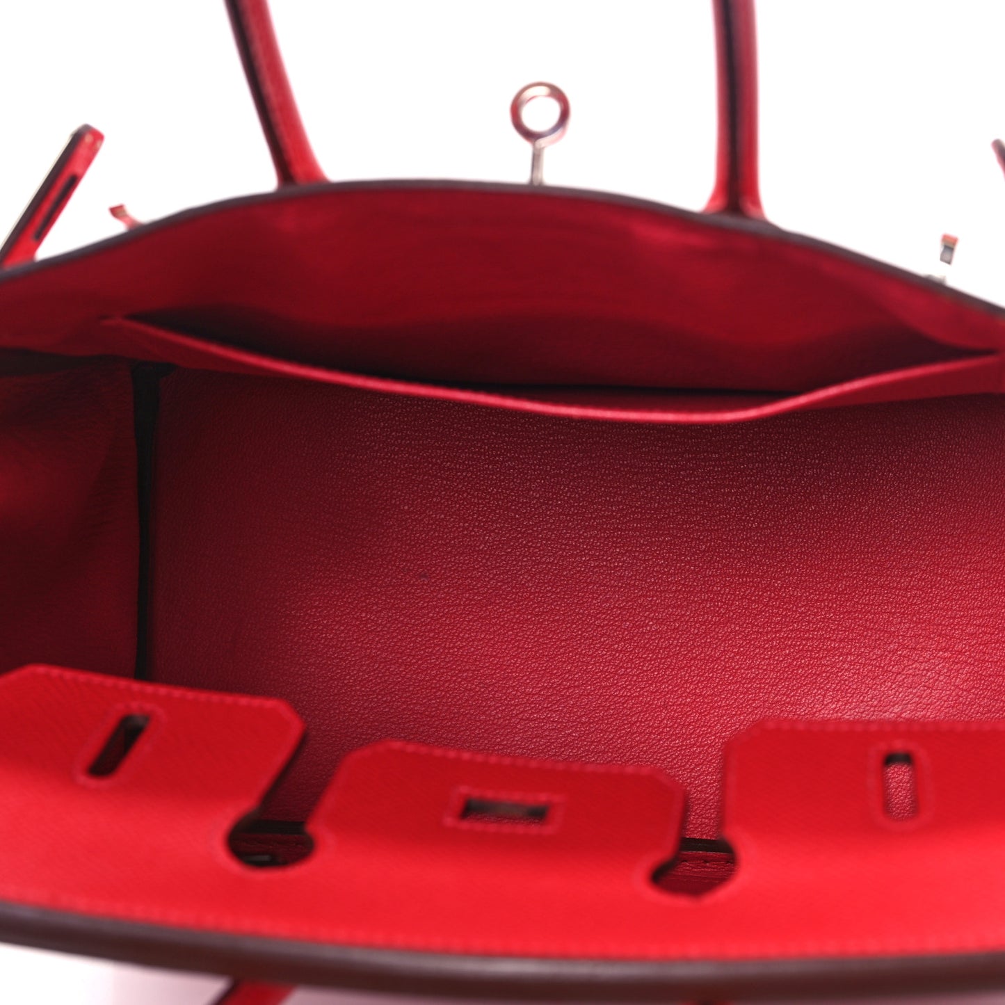 Epsom Birkin 25 Rouge Casaque