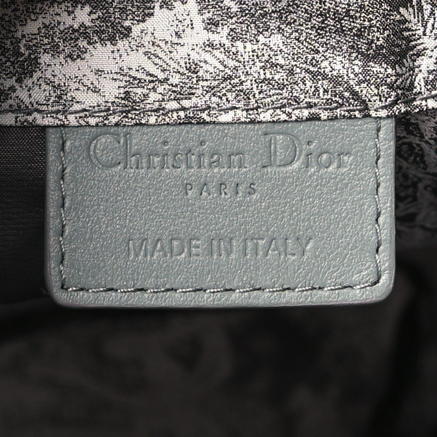 Technical Fabric Embroidered Toile De Jouy Sauvage DiorTravel Pouch Grey