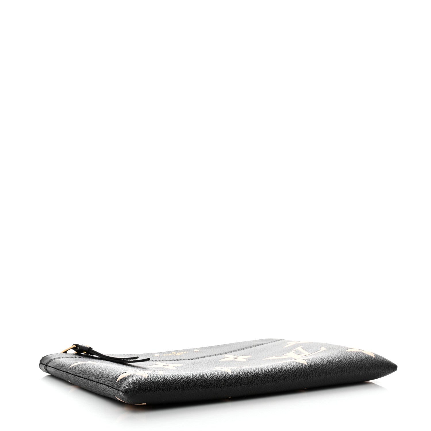 Louis Vuitton Empreinte Monogram Giant Daily Pouch Black Beige 3 of 10