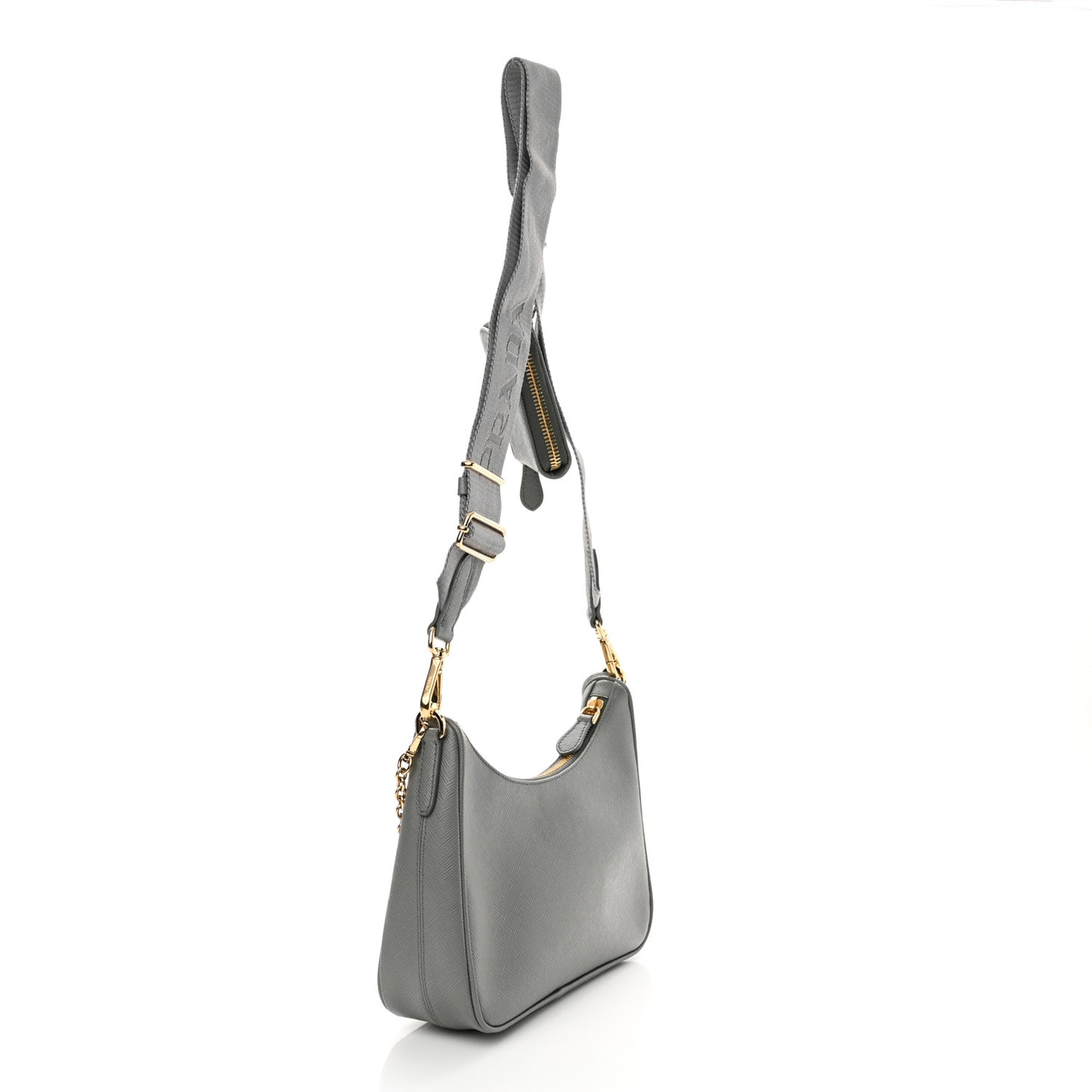 Saffiano Lux Re-Edition 2005 Shoulder Bag Slate