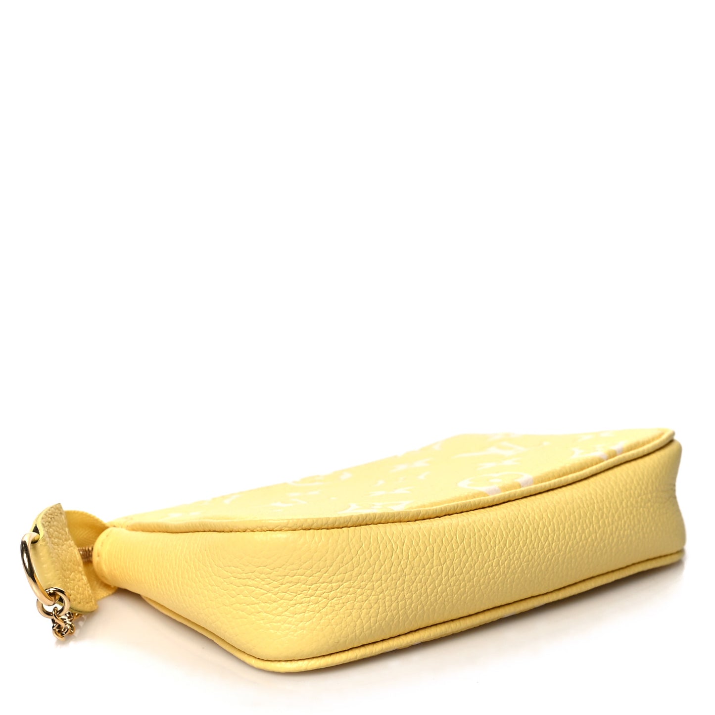 Empreinte Monogram Mini Pochette Accessories Lemon Curd Yellow