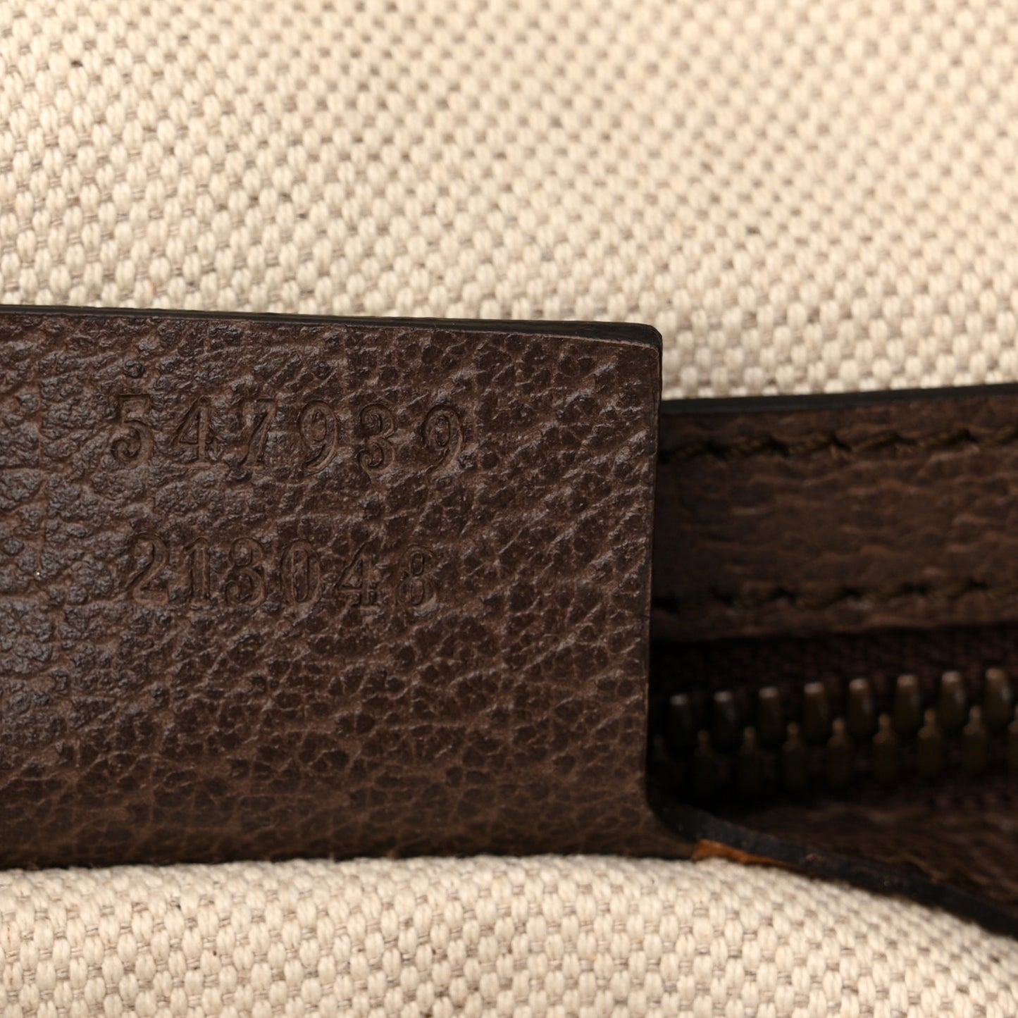 GG Supreme Monogram Web Ophidia Half Moon Hobo Brown