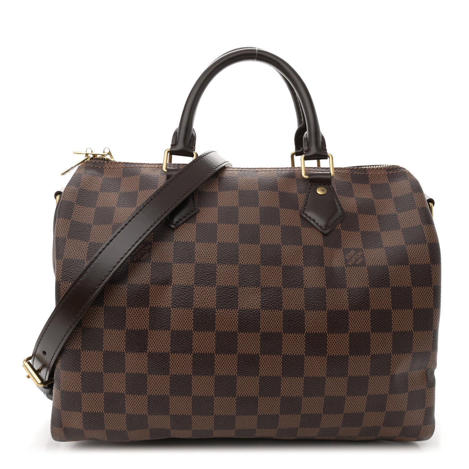 Louis Vuitton Damier Ebene Speedy Bandouliere 30 1 of 12