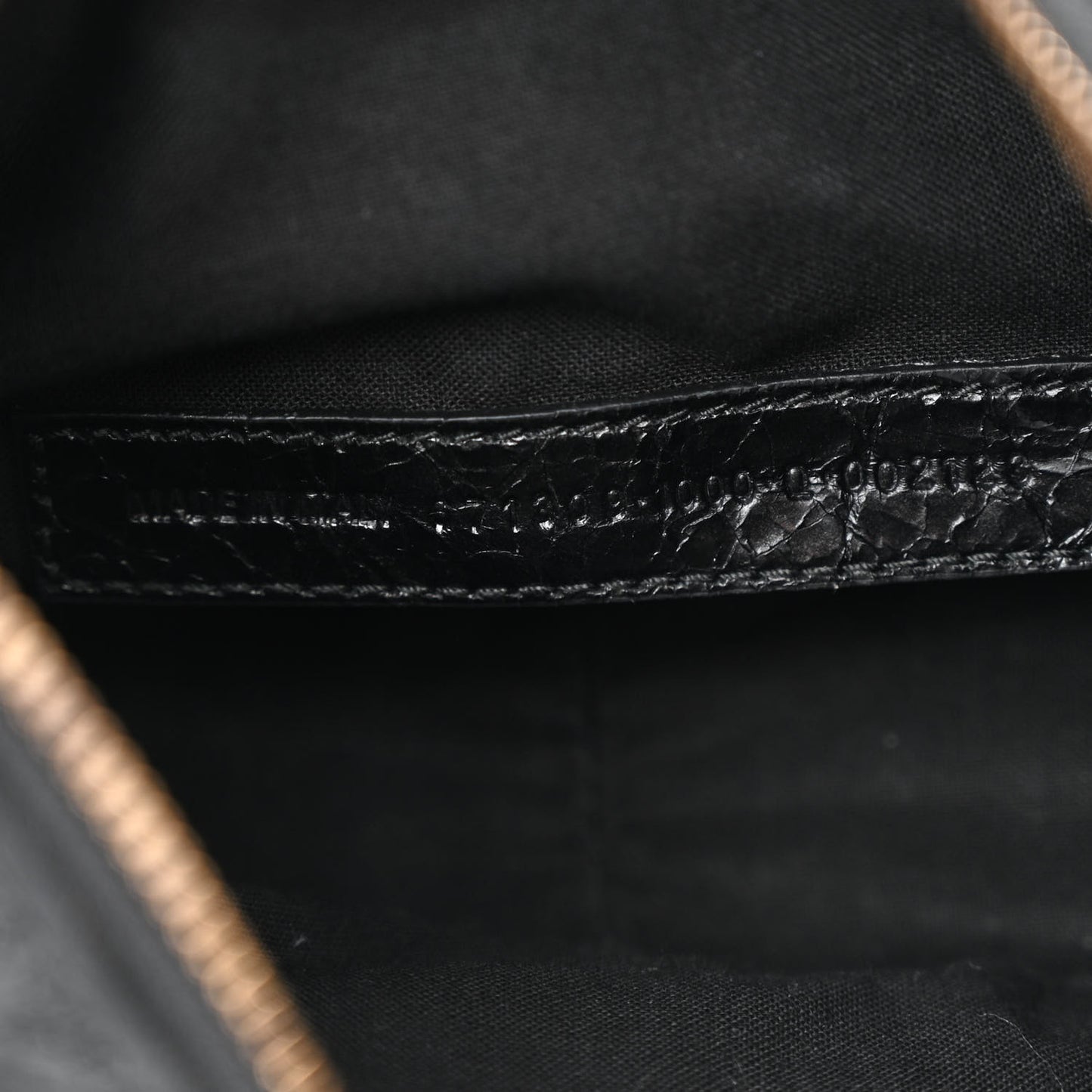 Agneau Arena Pin Embellished Le Cagole Shoulder Bag XS Black
