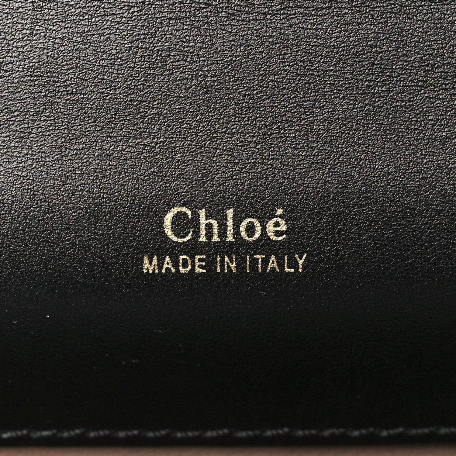 Chloe Shiny Goatskin Calfskin Mini Aby Chain Shoulder Bag Black 6 of 9