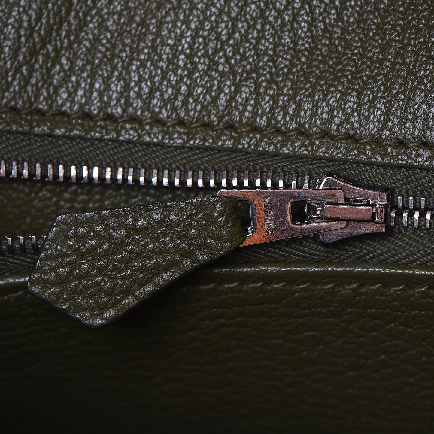 Togo Birkin 30 Vert Olive