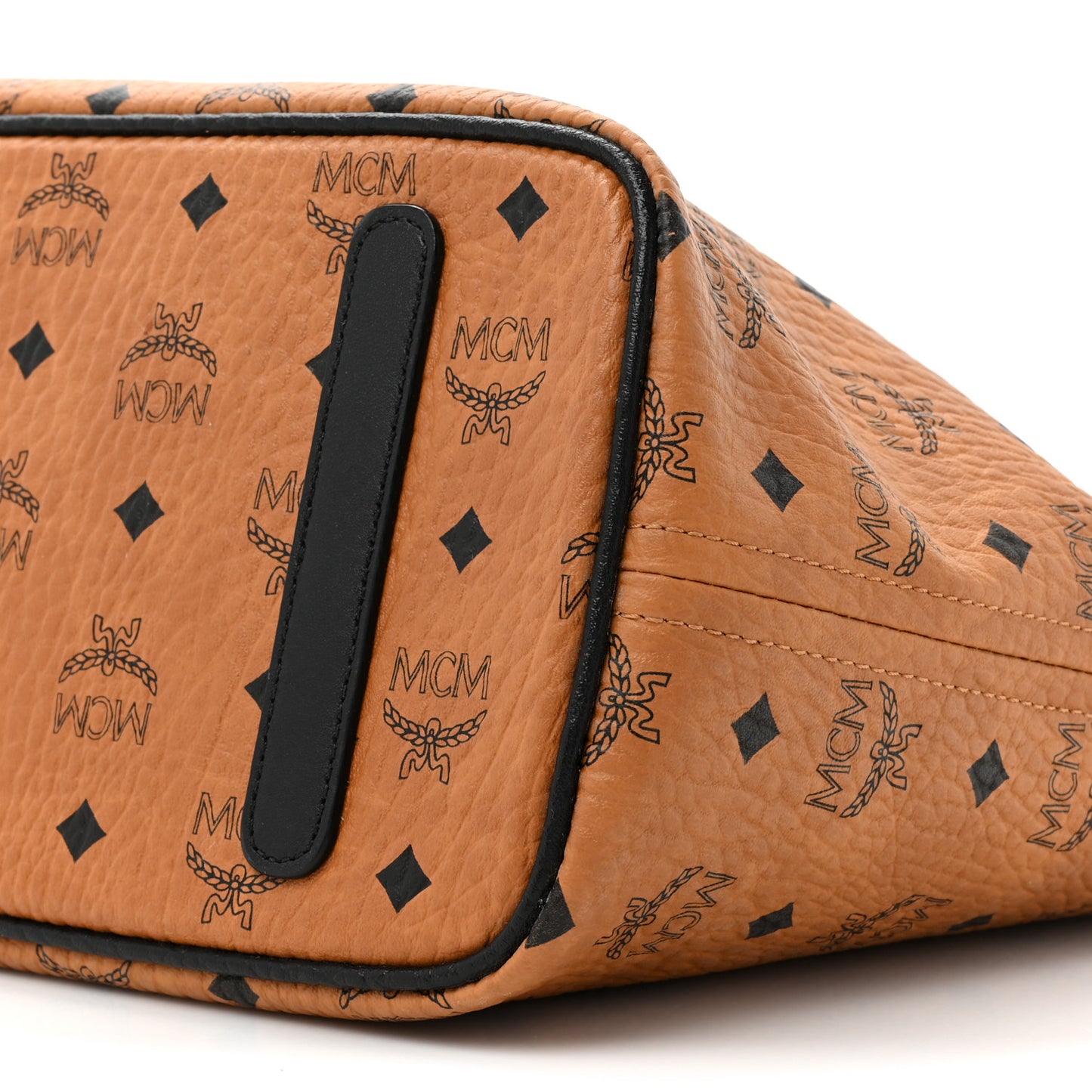 Visetos Medium Project Reversible Shopper Tote Cognac